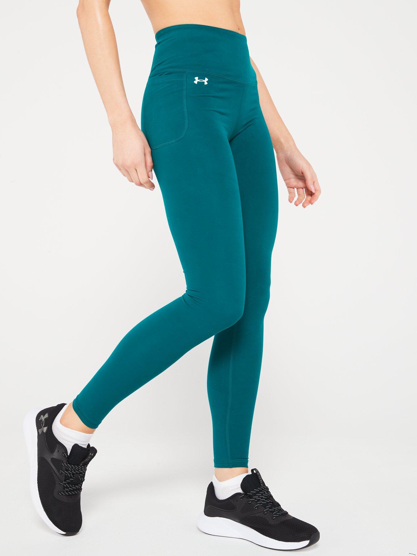 USA Pro | Seamless Ribbed Leggings | Forest Green | SportsDirect.com