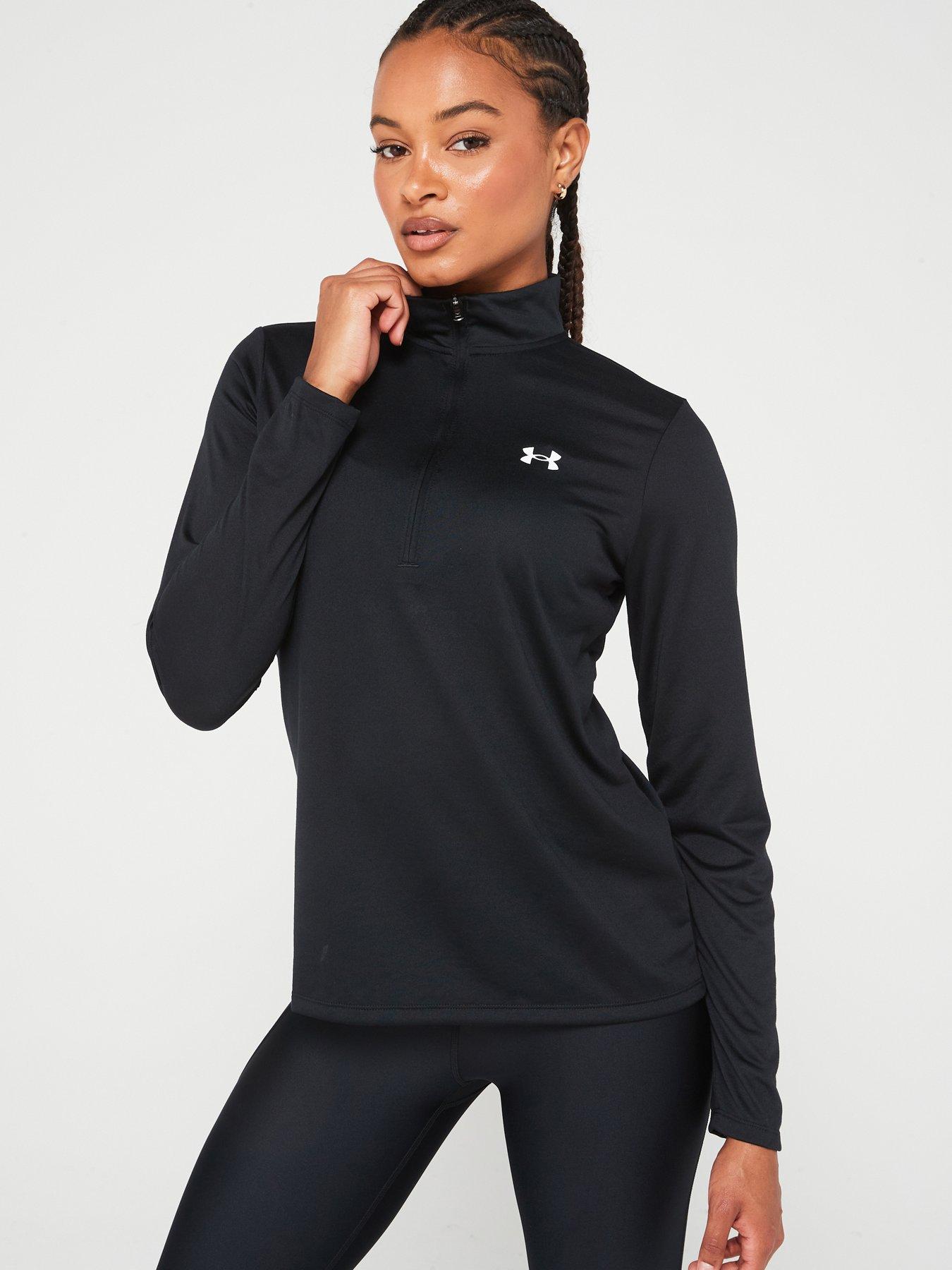 UNDER ARMOUR Essential Fleece Joggers - Black/White