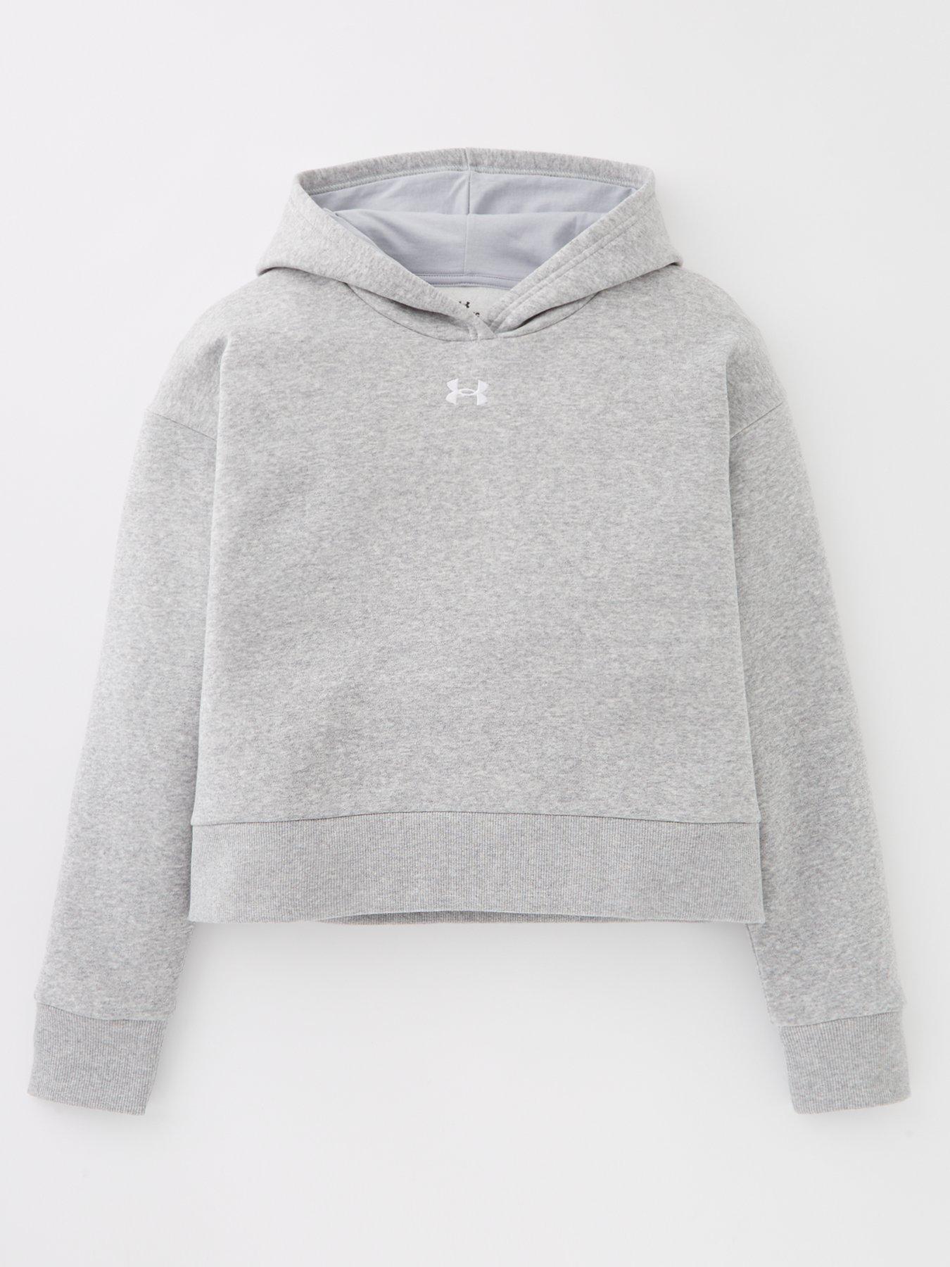 Under armour deals cropped hoodie