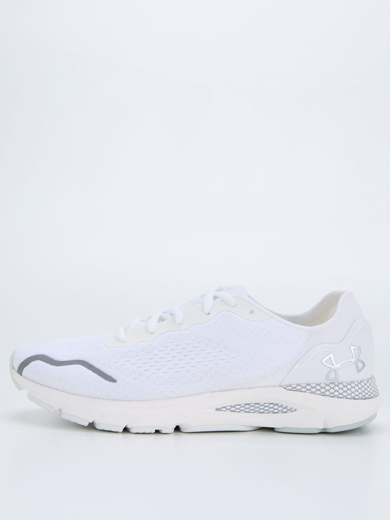 Mens white under armour trainers best sale