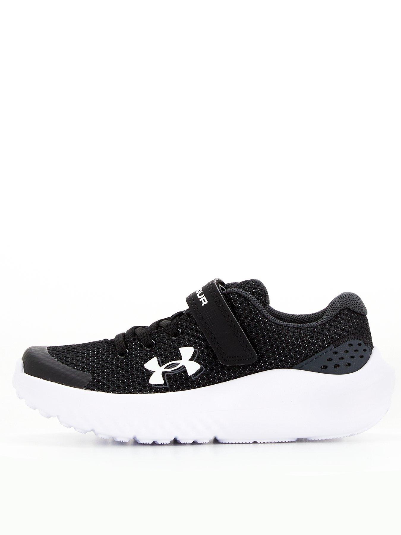 undefined Kids Surge 4 AC Trainers - Black/White