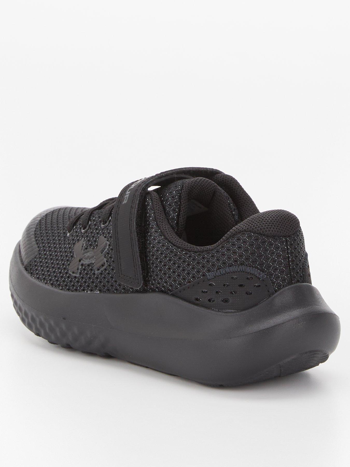 Image 3 of 6 of UNDER ARMOUR Kids Boys Surge 4 Ac Trainers - Black/black