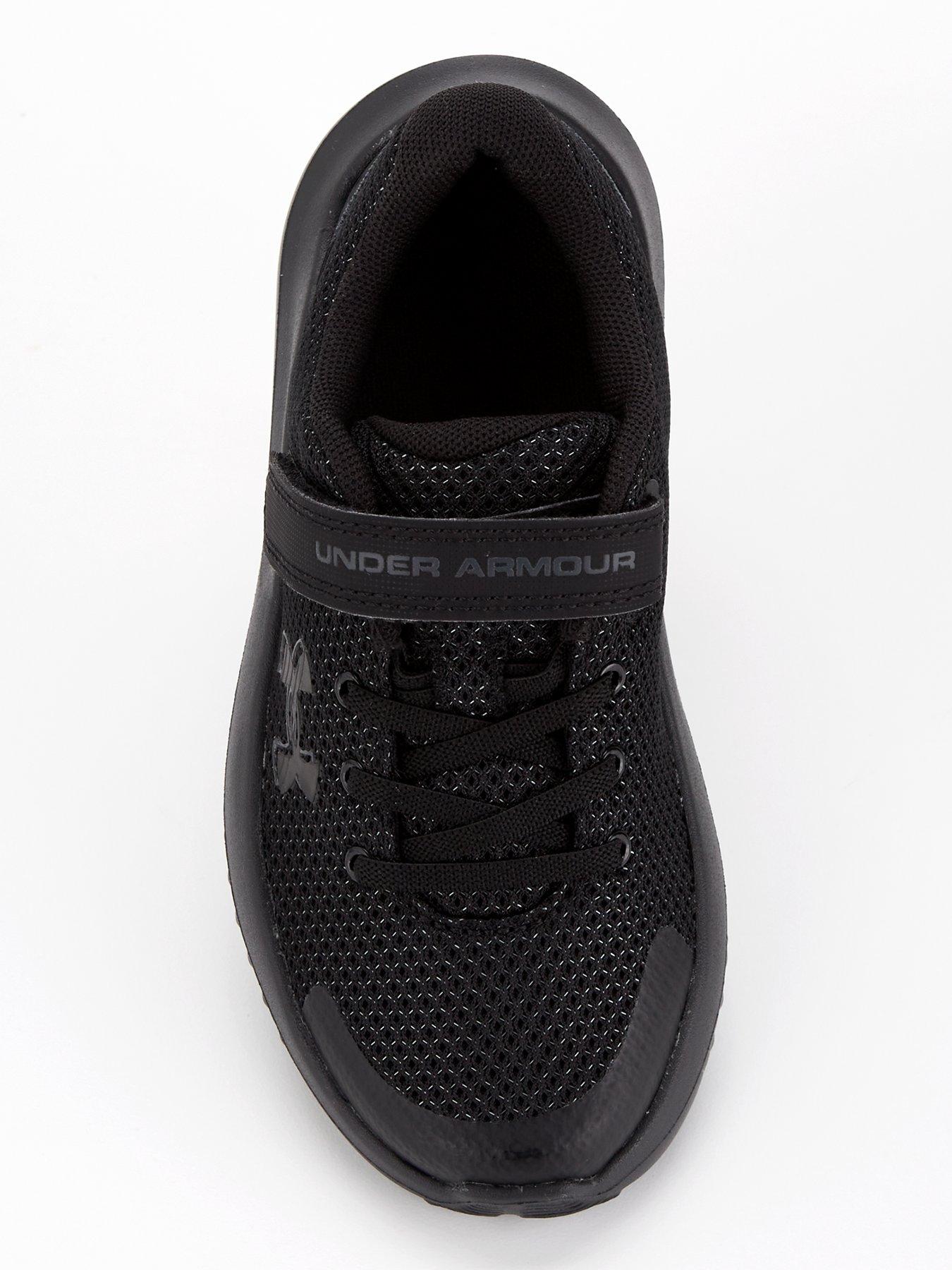 Image 4 of 6 of UNDER ARMOUR Kids Boys Surge 4 Ac Trainers - Black/black