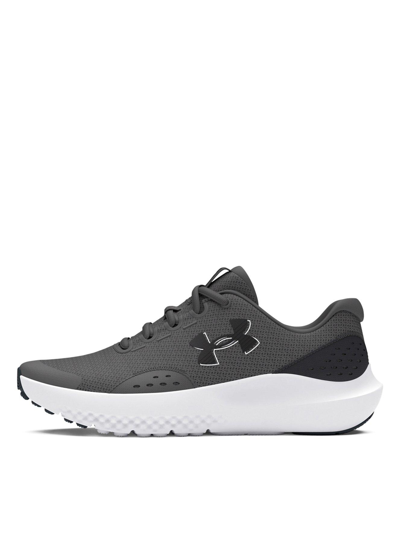 UNDER ARMOUR Junior Boys Running Surge 4 Trainers - Grey