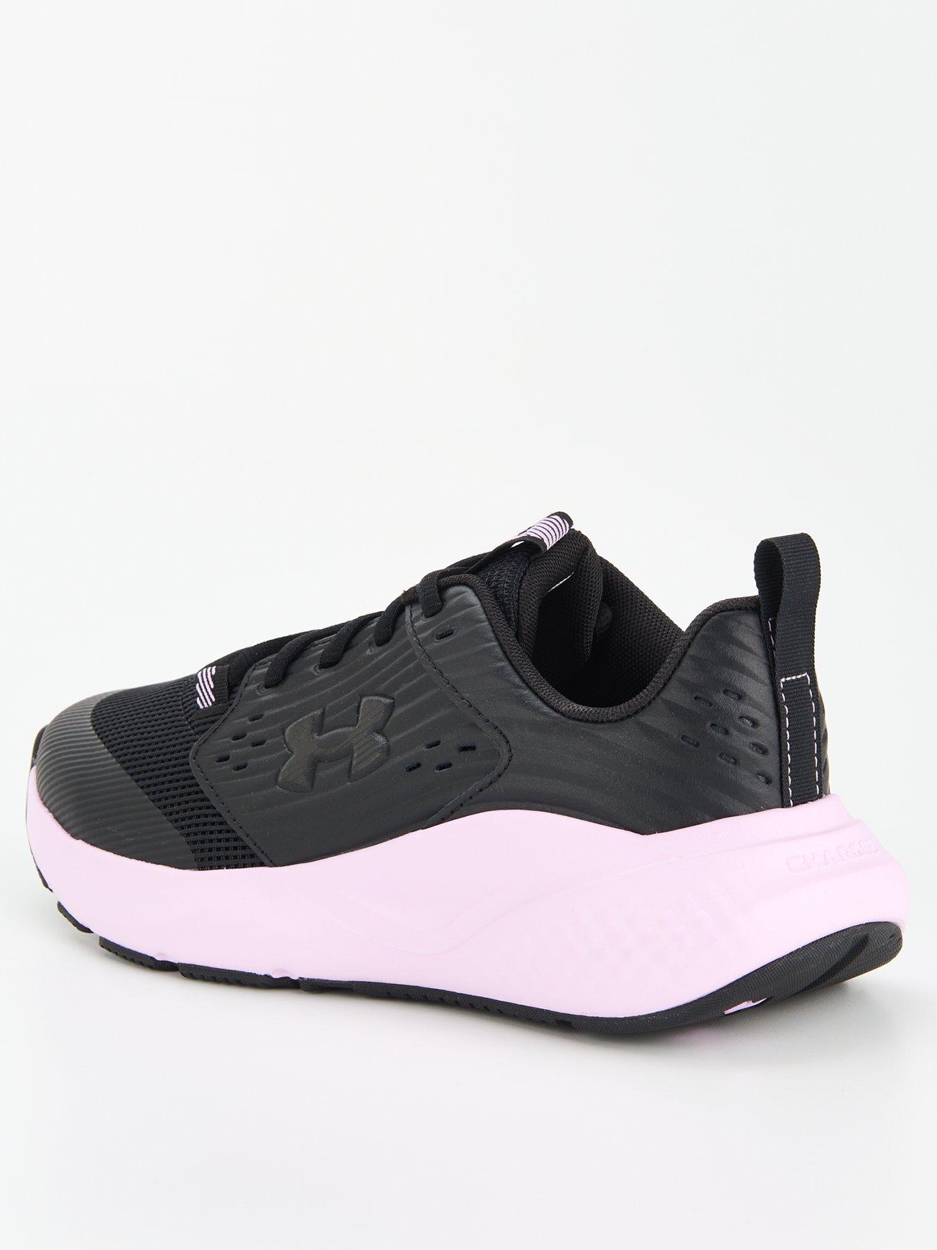 UNDER ARMOUR Women s Training Charged Commit Trainers Black Purple Very