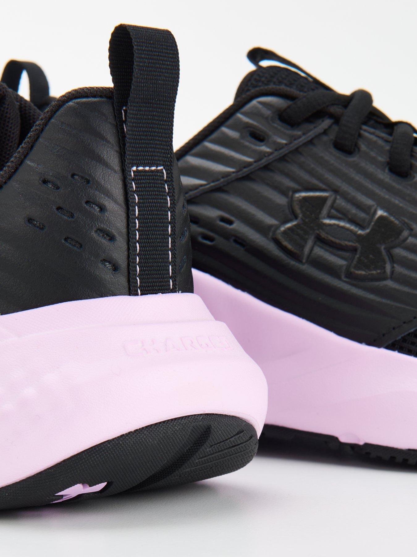 UNDER ARMOUR Women s Training Charged Commit Trainers Black Purple Very