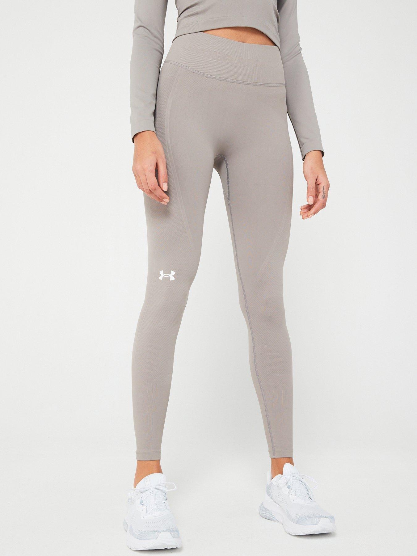 undefined Womens Training Seamless Legging - Grey/White