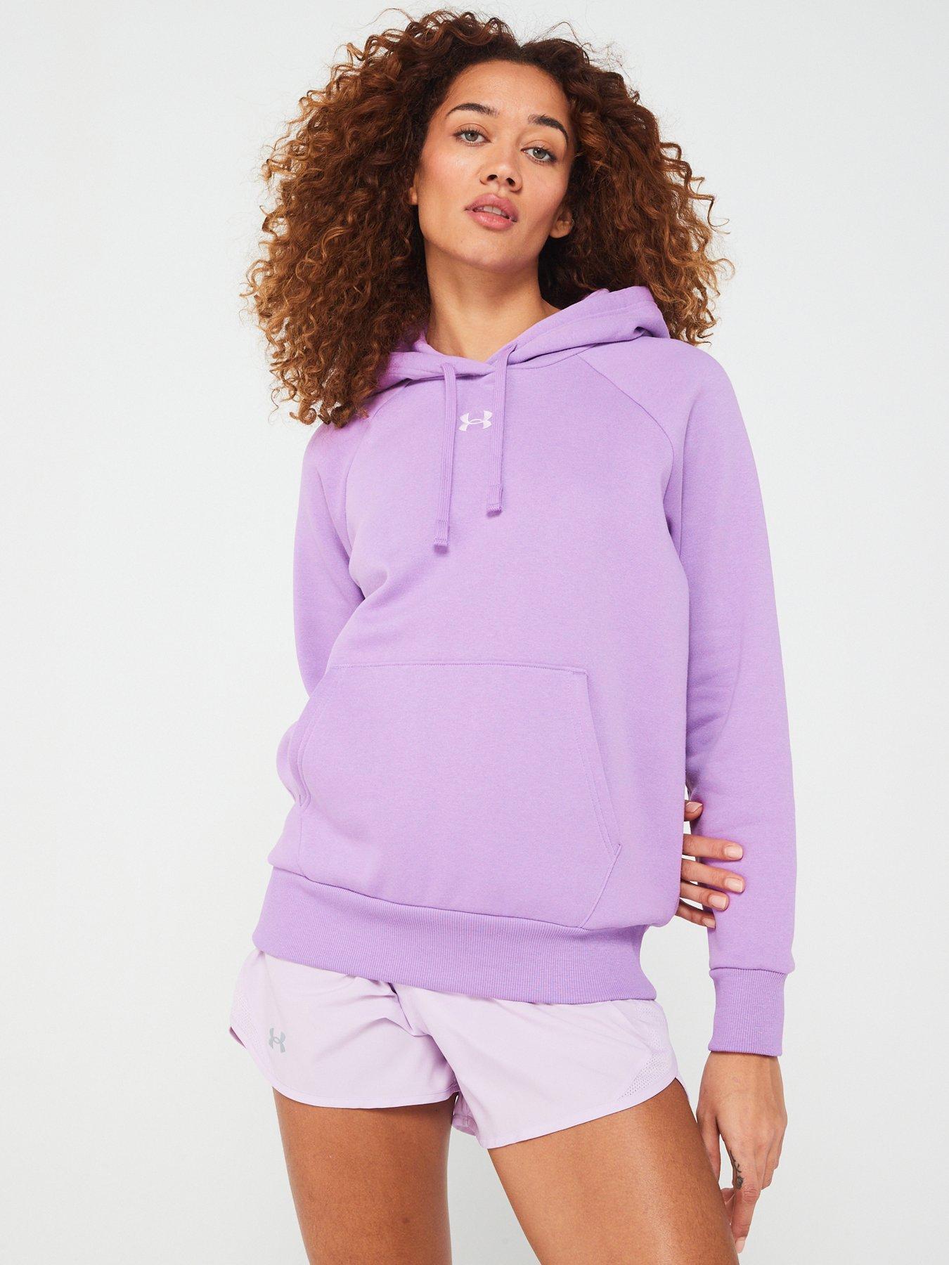 Womens Rival Fleece Hoodie - Purple