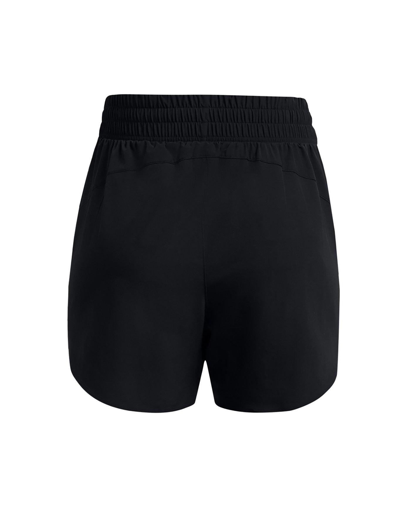 Plain black shorts womens best sale