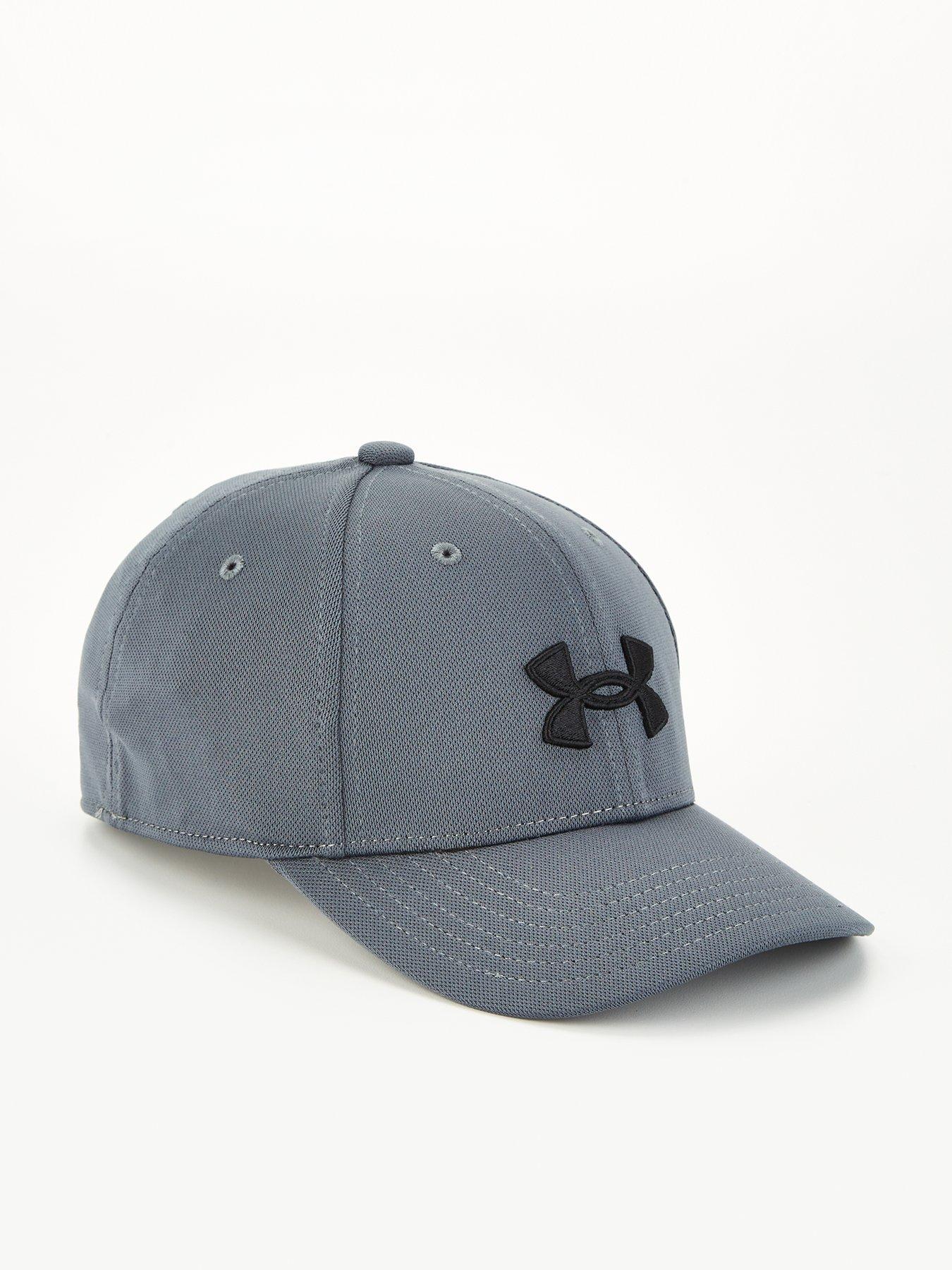 UNDER ARMOUR Boys Blitzing Cap - Grey/Black