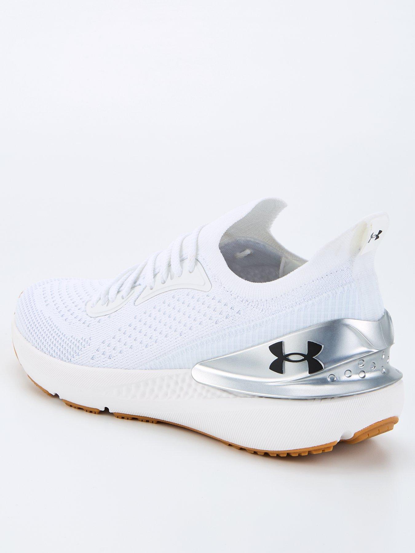 UNDER ARMOUR Mens Running Shift Trainers White Very