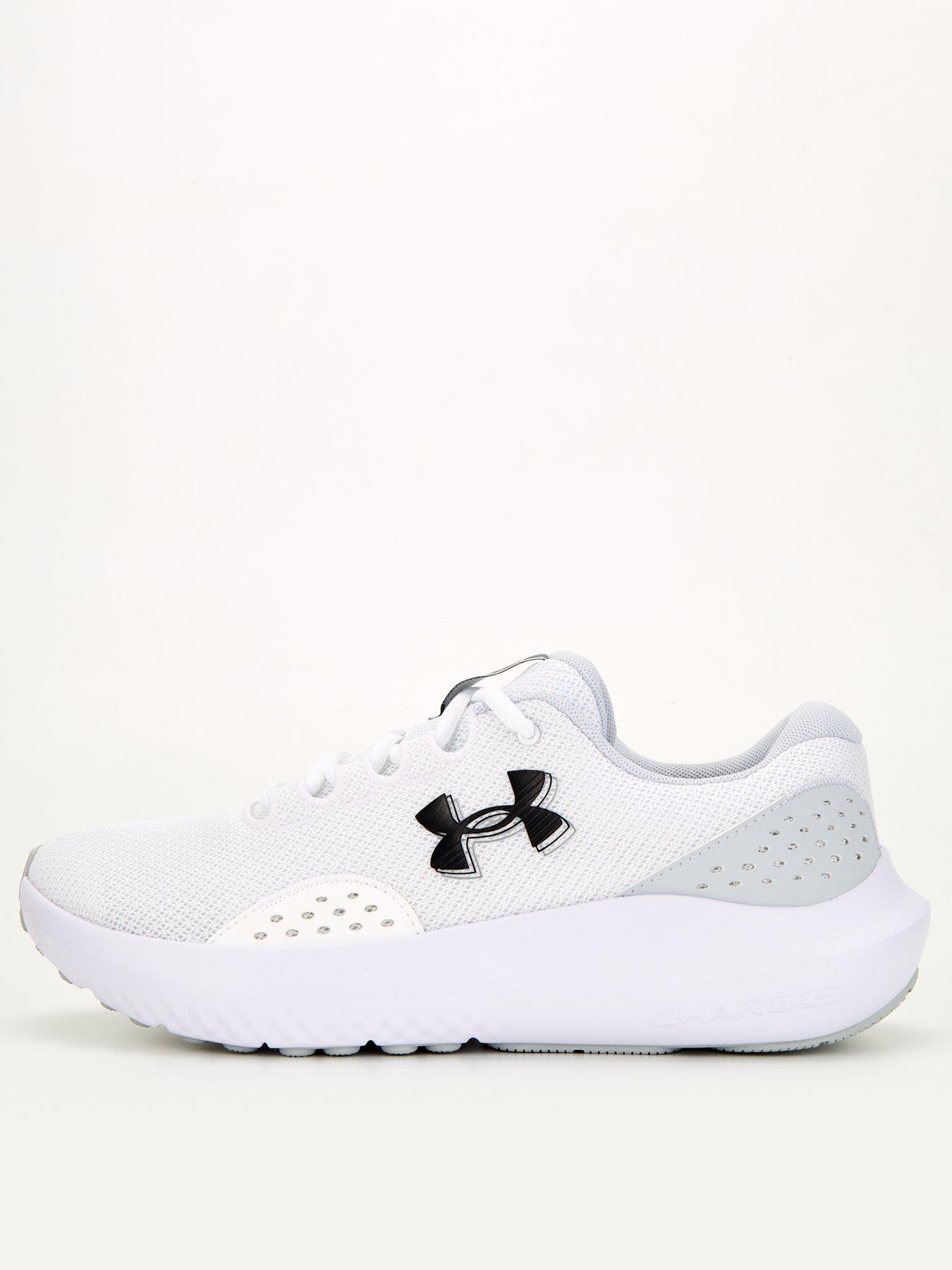 undefined Men's Running Charged Surge 4 Trainers - White