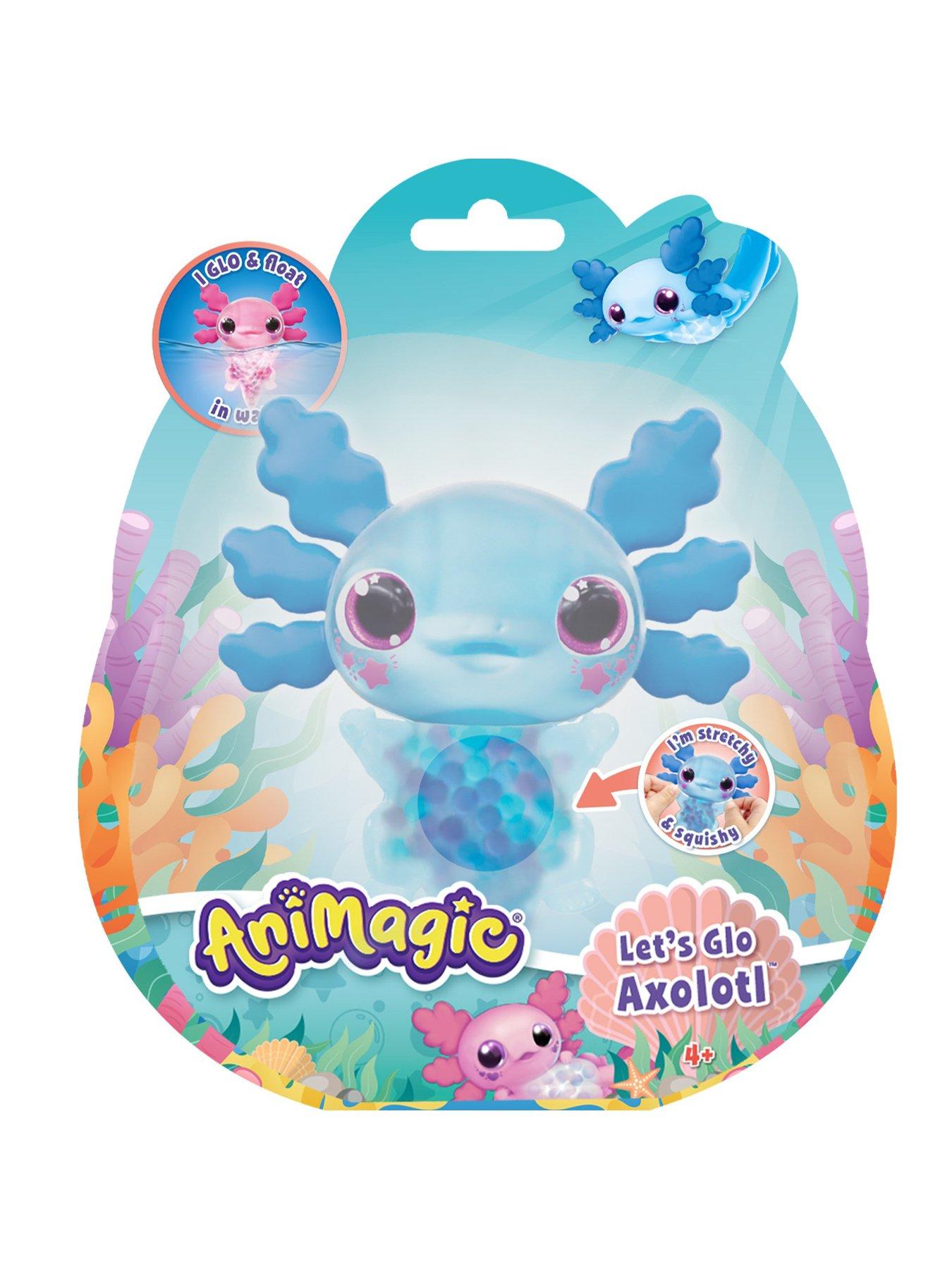 Image 2 of 8 of AniMagic Lets Glo Axolotl Blue