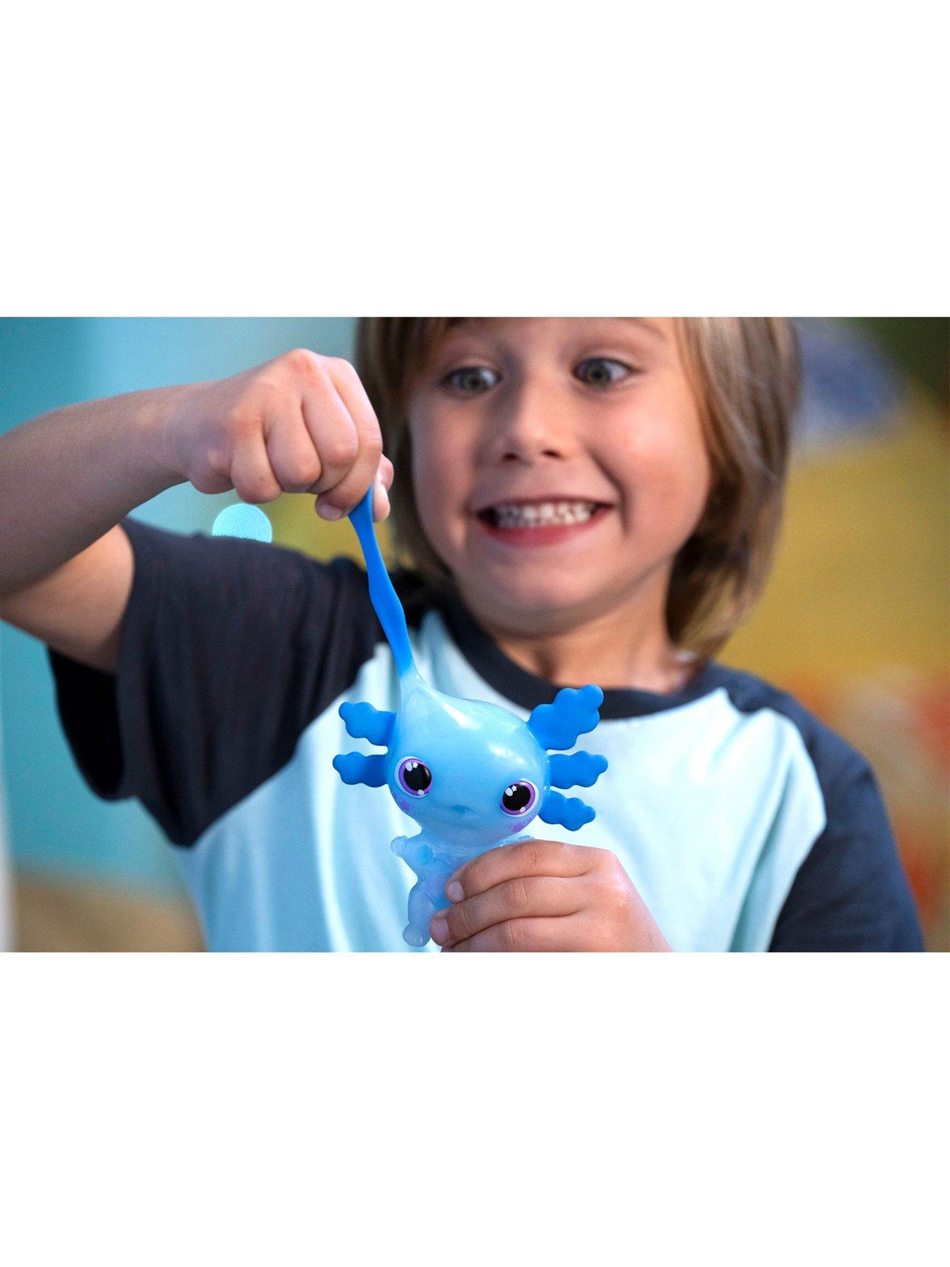 Image 4 of 8 of AniMagic Lets Glo Axolotl Blue