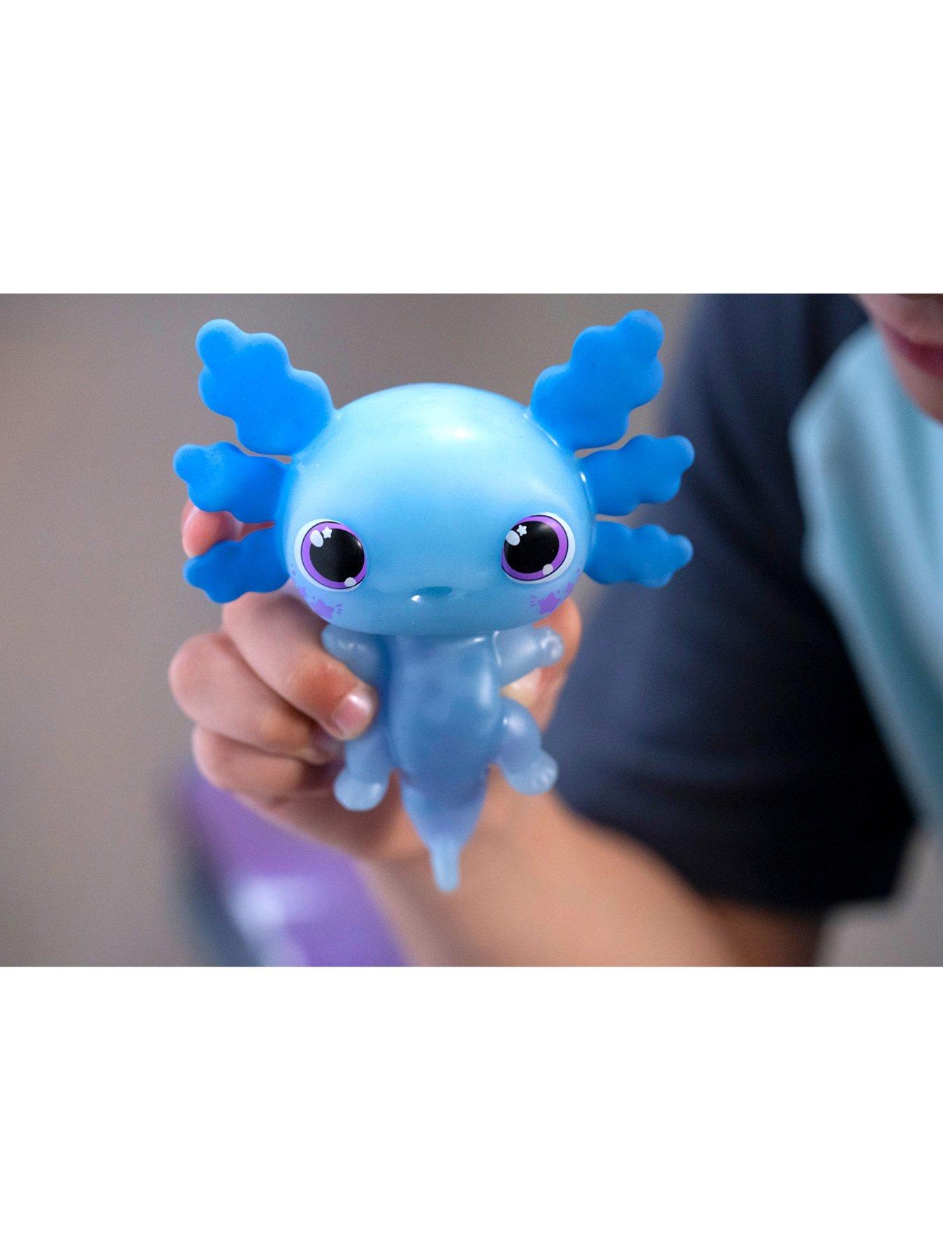 Image 5 of 8 of AniMagic Lets Glo Axolotl Blue