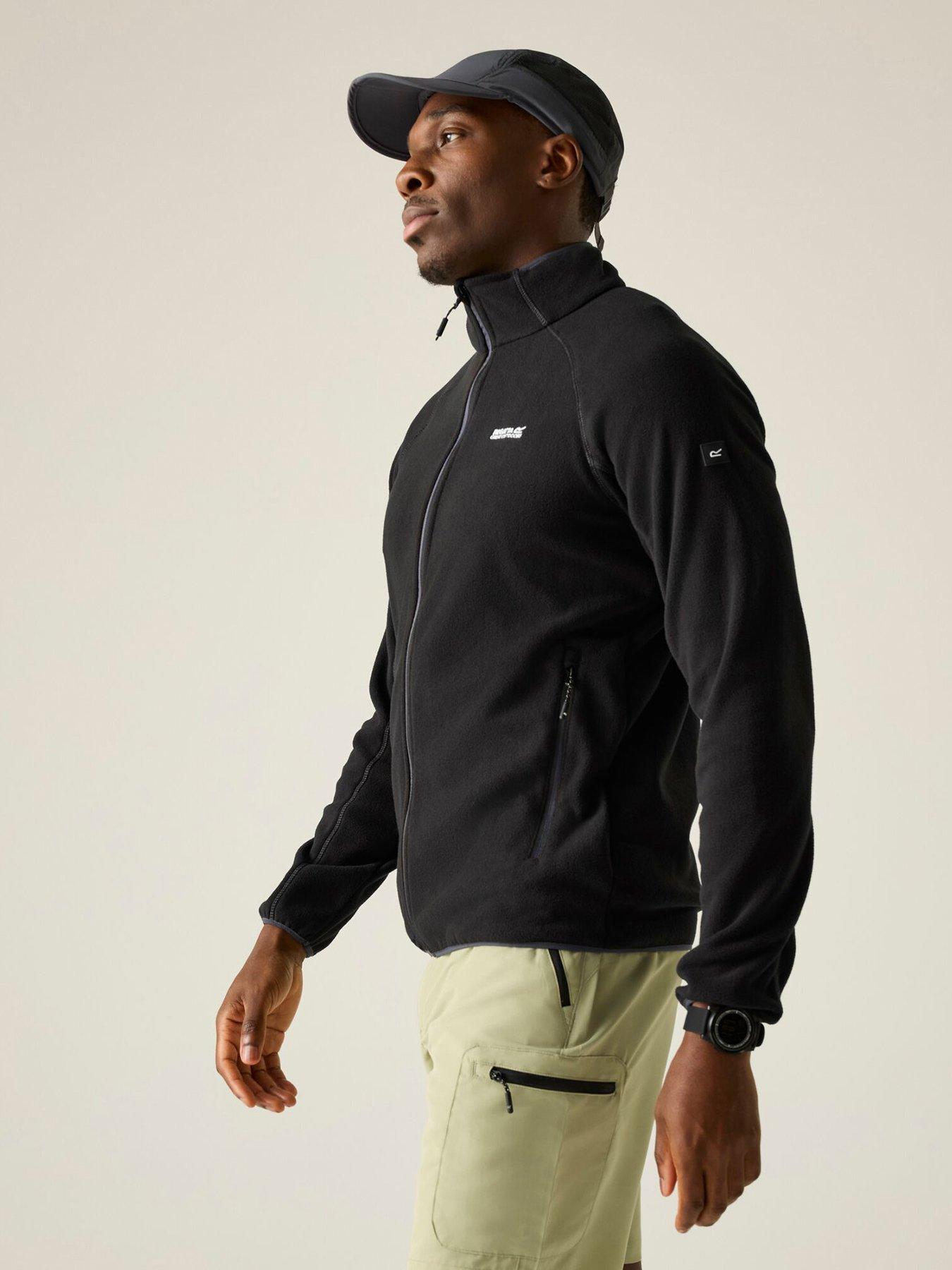 Men's Hadfield Full Zip Fleece - Grey | UK