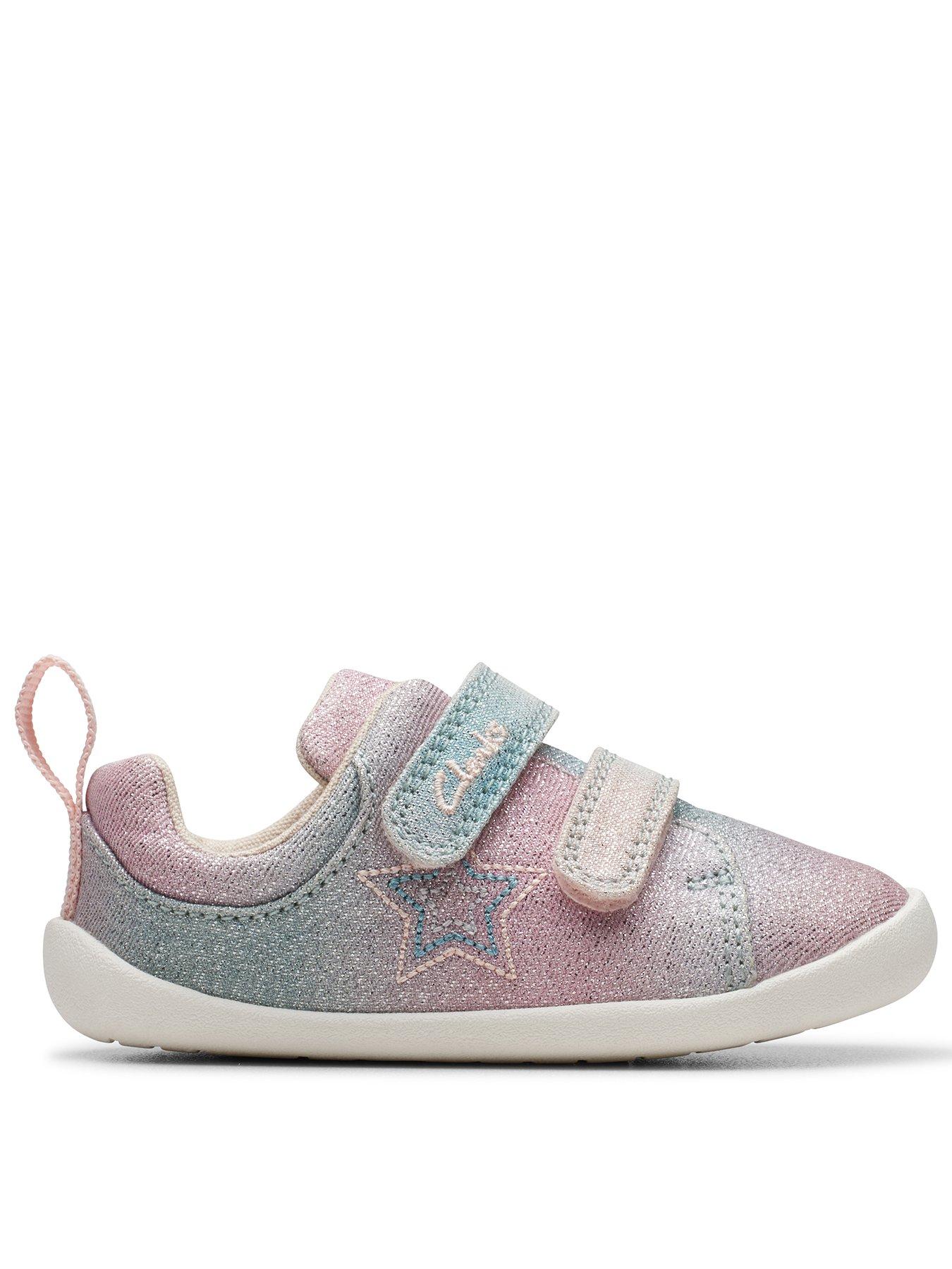 Clarks best sale glitter shoes