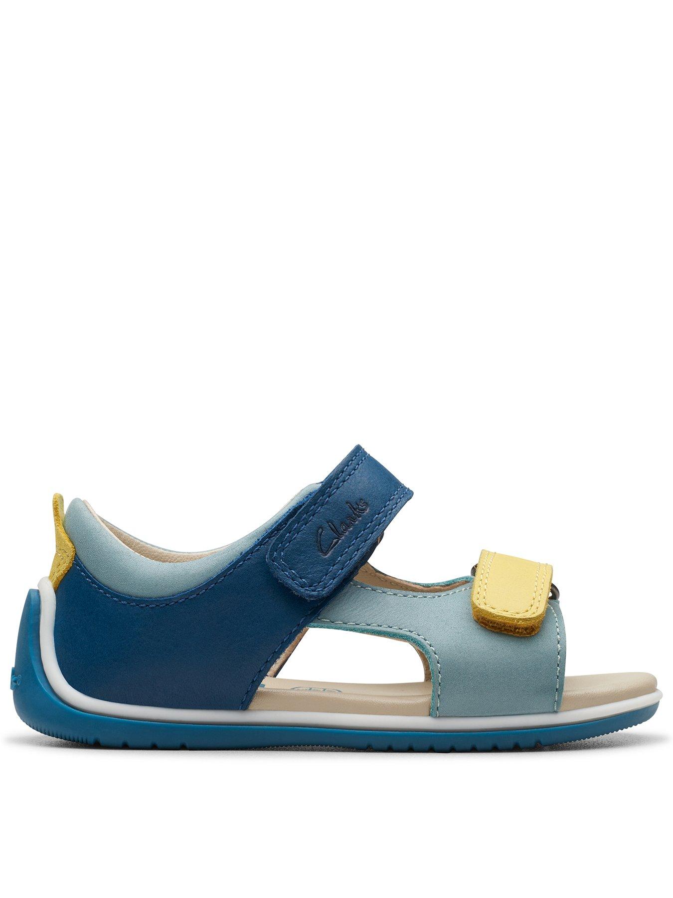 Clarks Taco Sea T Blue Combi Sandal Very