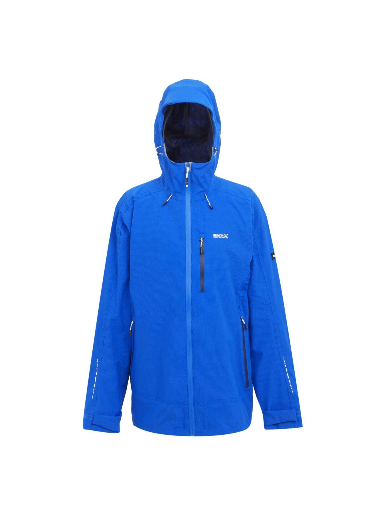 Regatta Mens Okara Waterproof Shell Blue Very