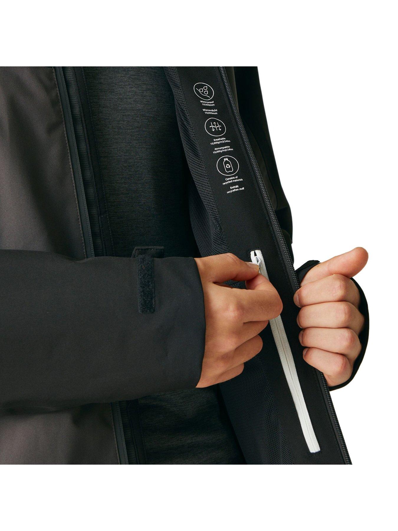 Image 3 of 6 of Regatta Mens Birchdale Waterproof Shell - Charcoal