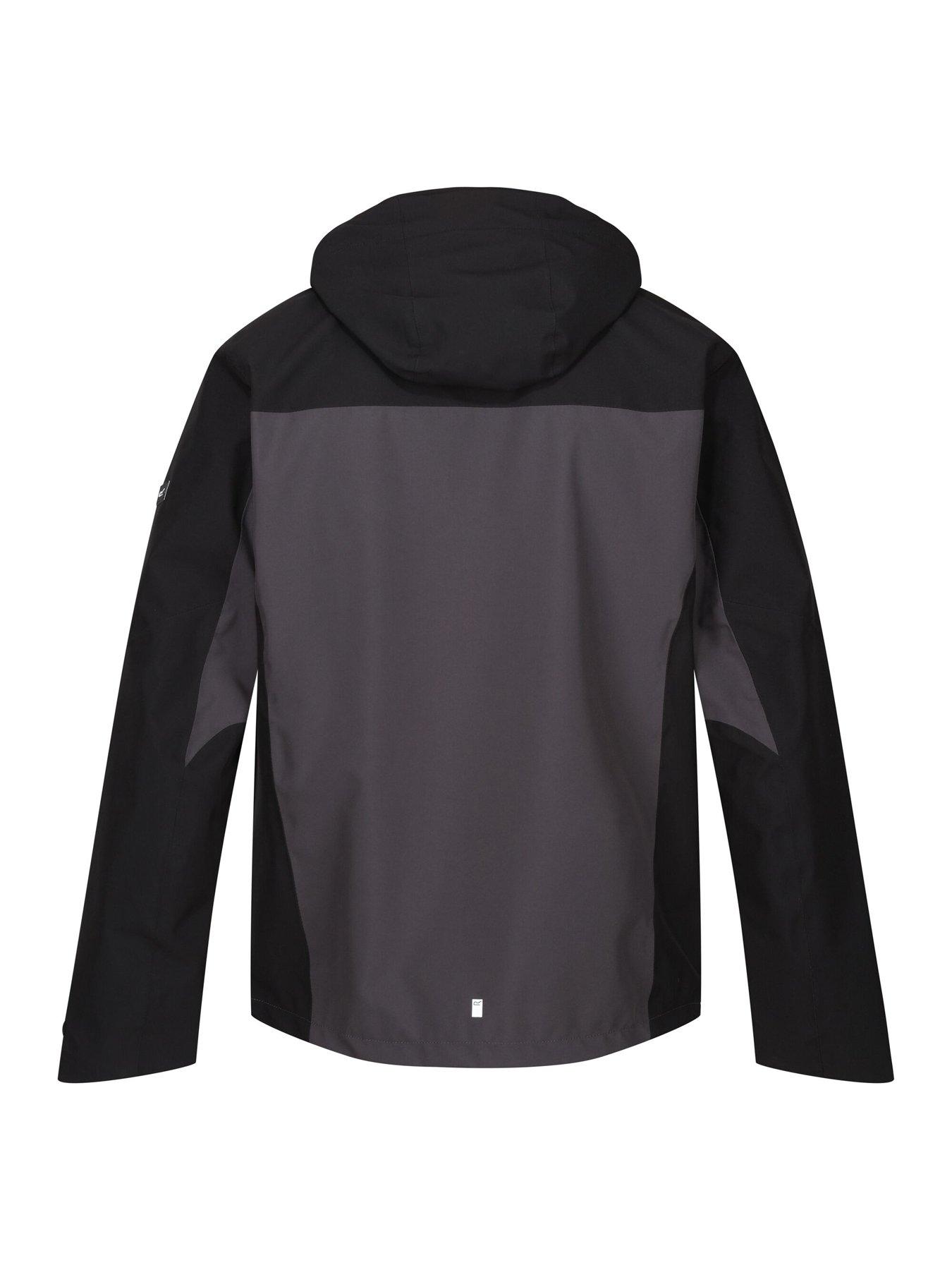 Image 6 of 6 of Regatta Mens Birchdale Waterproof Shell - Charcoal