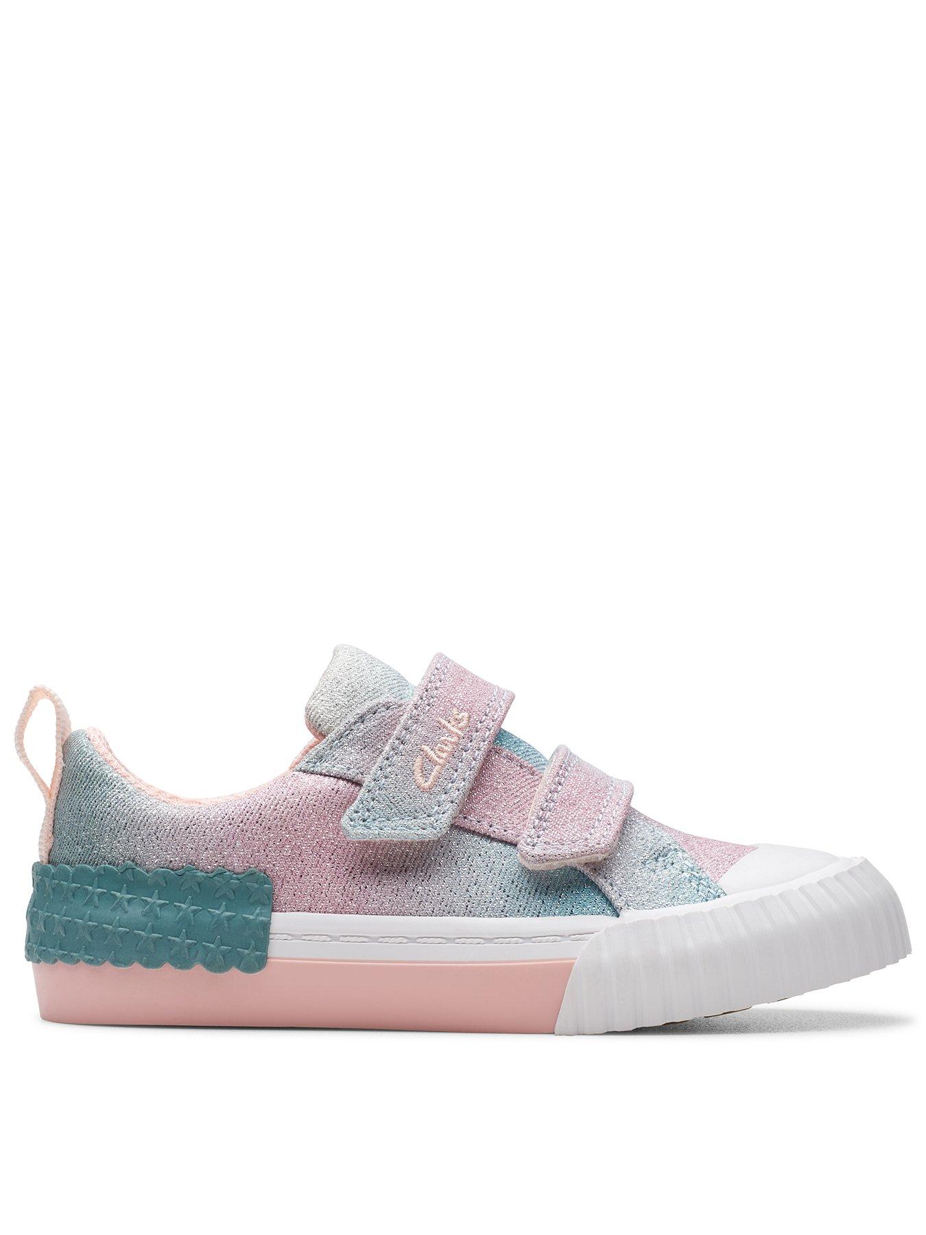 undefined Toddler Foxing Brill Shimmer Canvas Plimsoll
