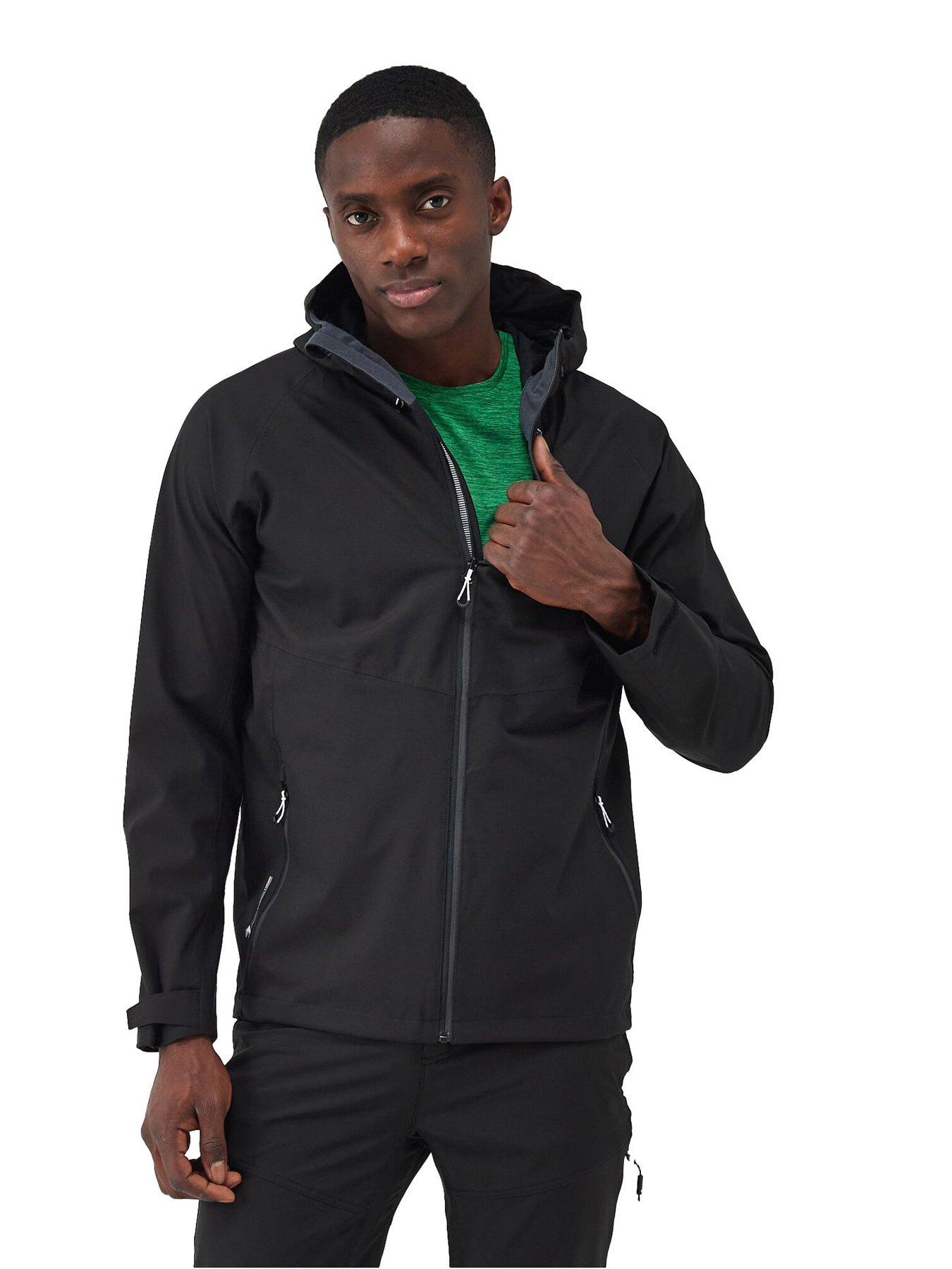 undefined Mens Britedale Waterproof Shell - Black