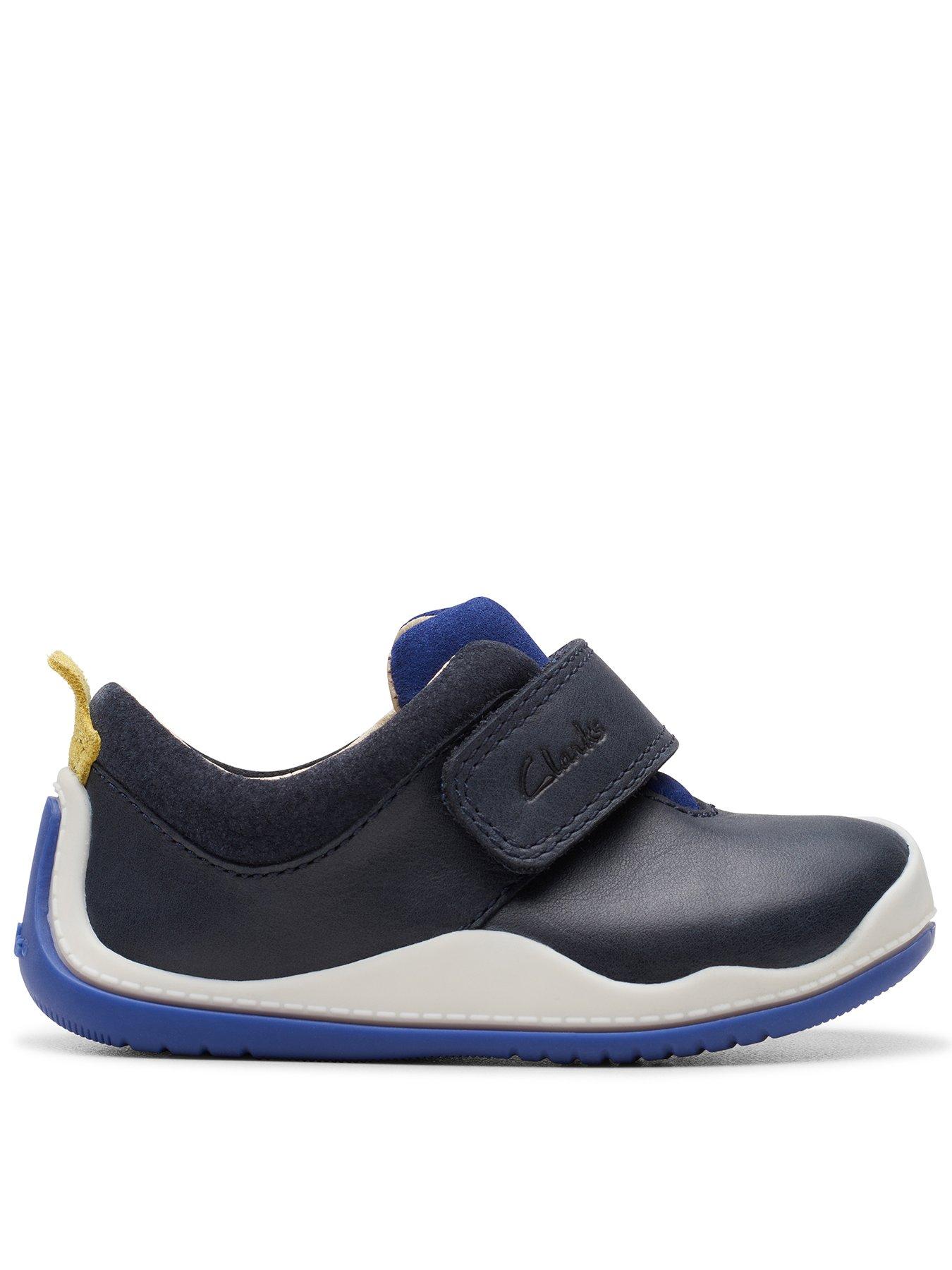 Clarks First Roller Fun Leather Baby Shoe Very