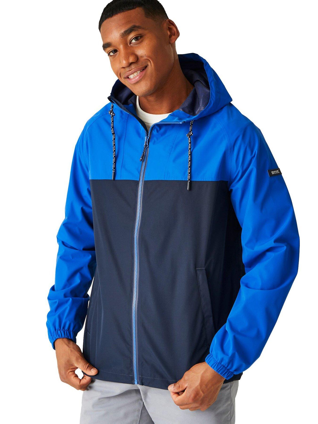 undefined Mens Belcastel Waterproof Shell - Navy