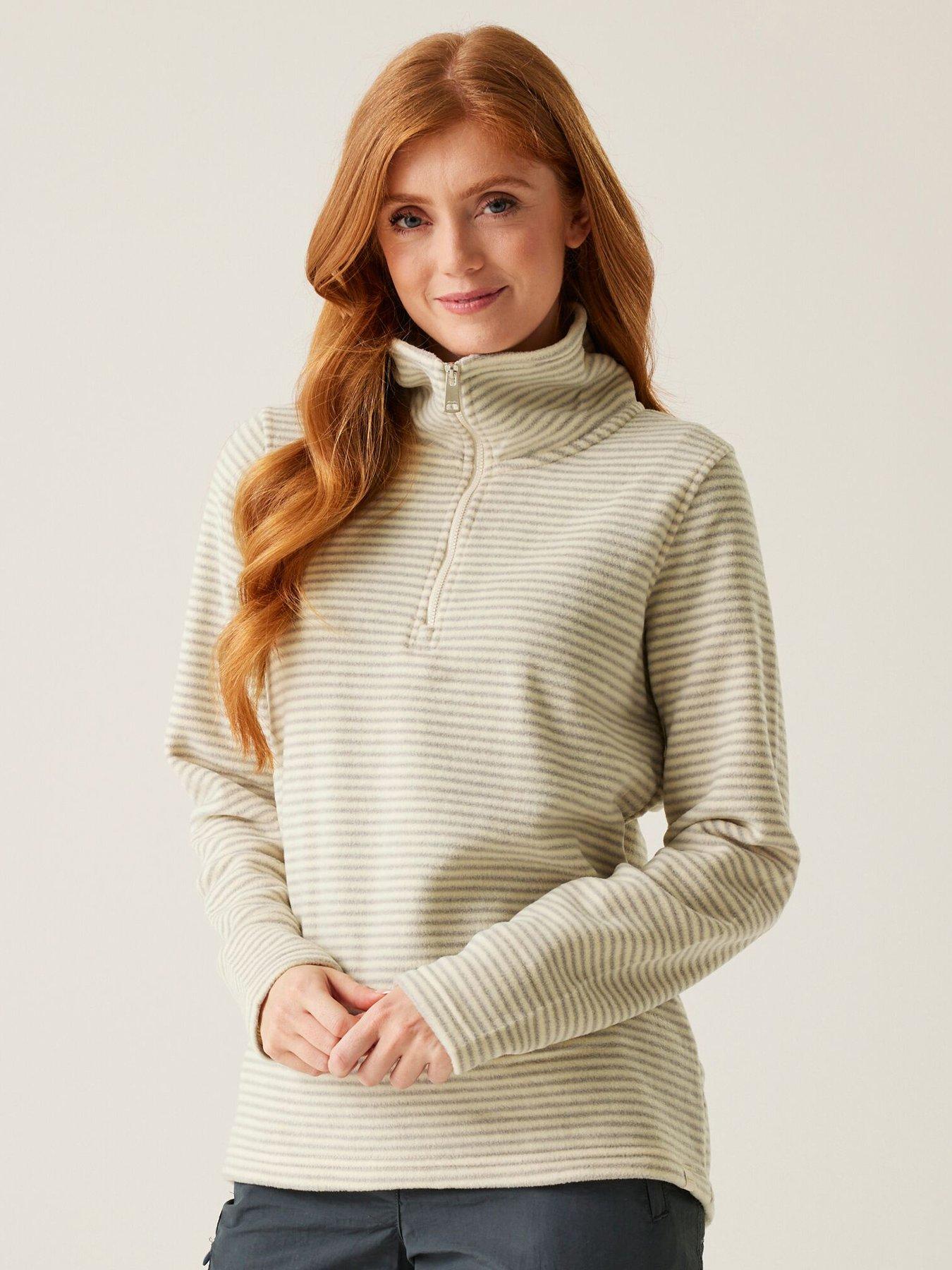 undefined Womens Solenne Fleece  - Cream