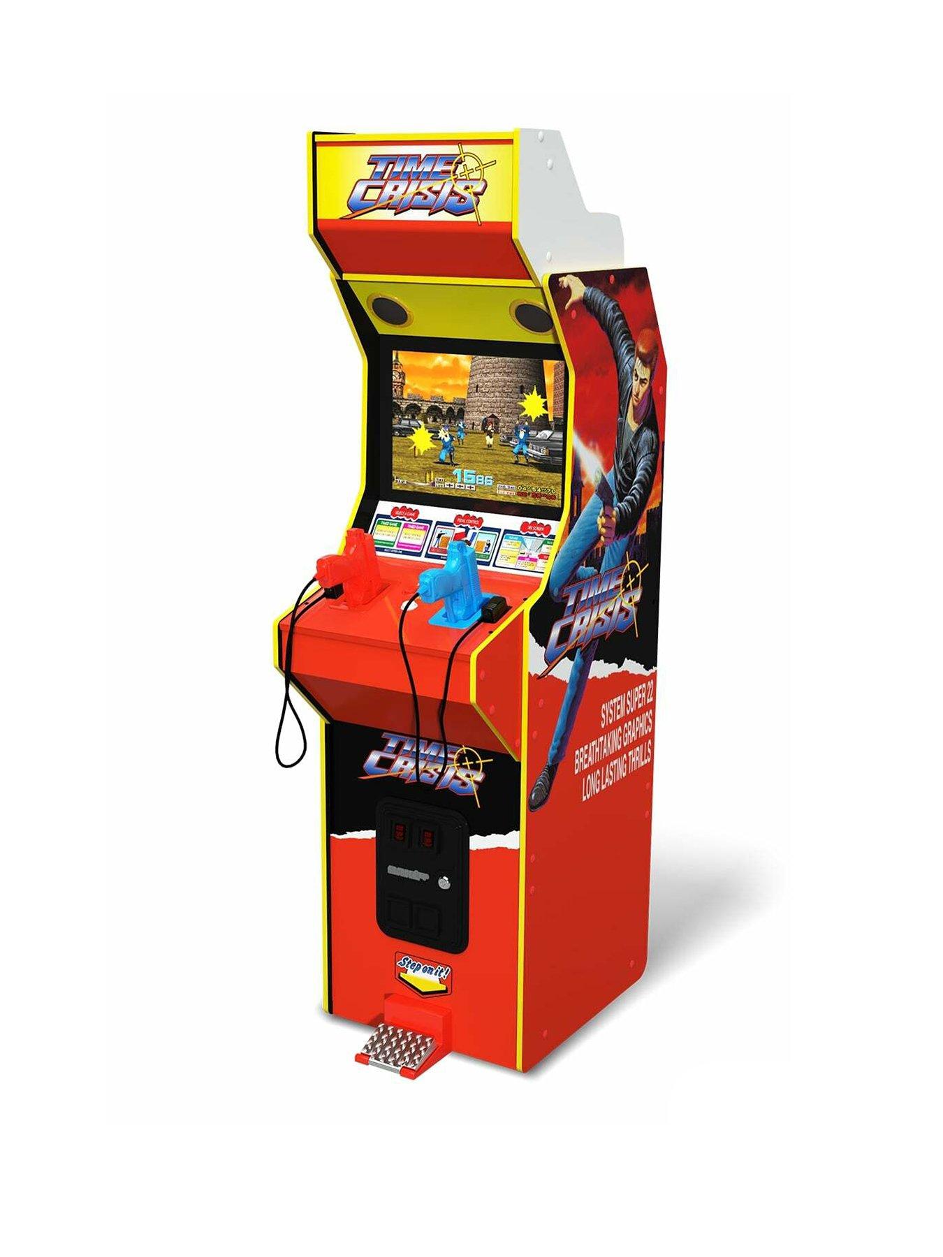 Product photograph of Arcade 1up Time Crisis Deluxe Arcade Machine from very.co.uk