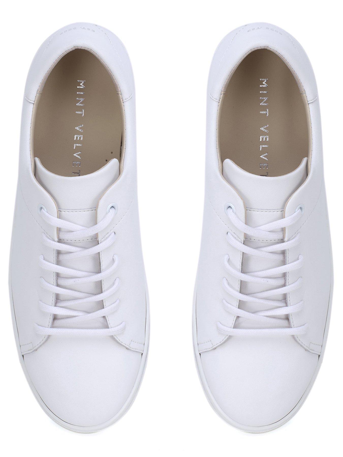 Mint velvet clearance white trainers