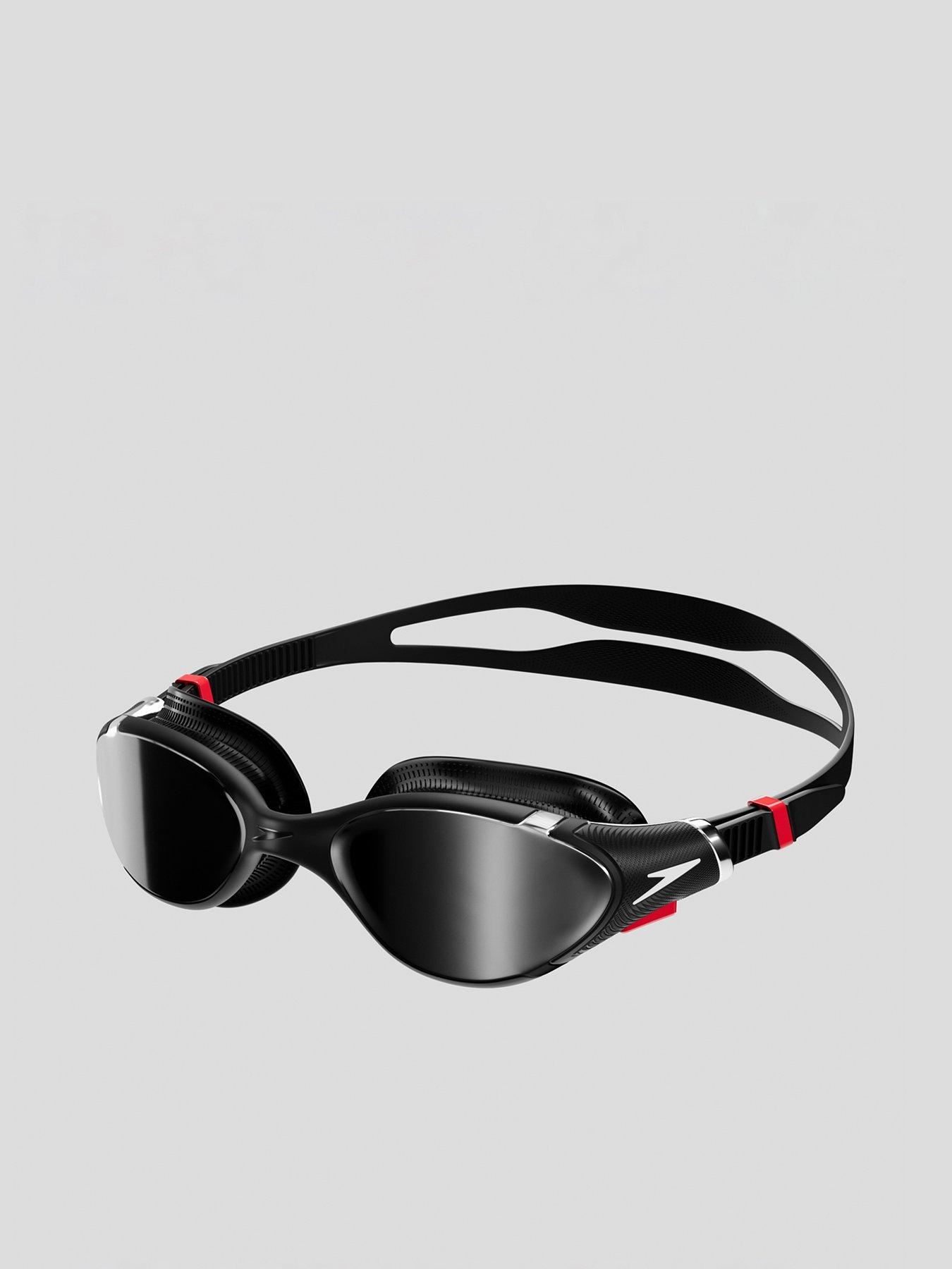 Speedo Unisex Adults Biofuse 2.0 Mirror Swimming Goggles - Black