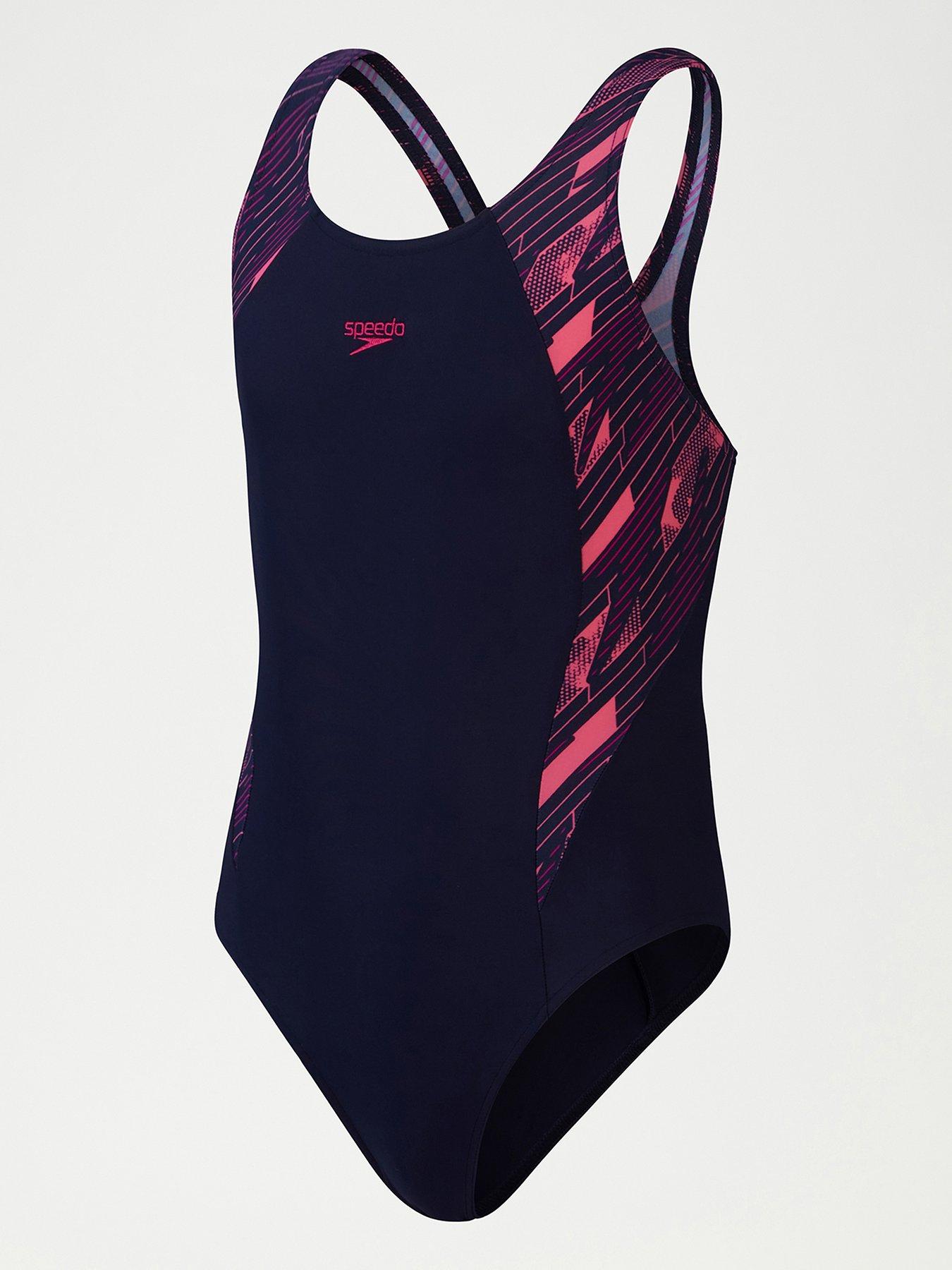 speedo-junior-girls-hyperboom-splice-muscleback-navy