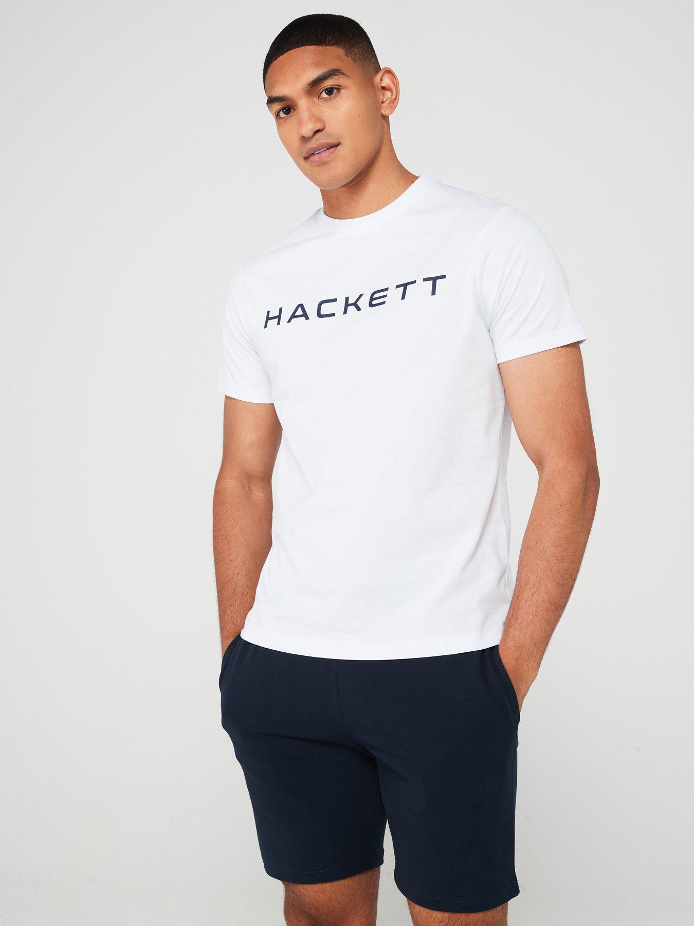 Hackett Essentials Classic Polo Shirt White Very