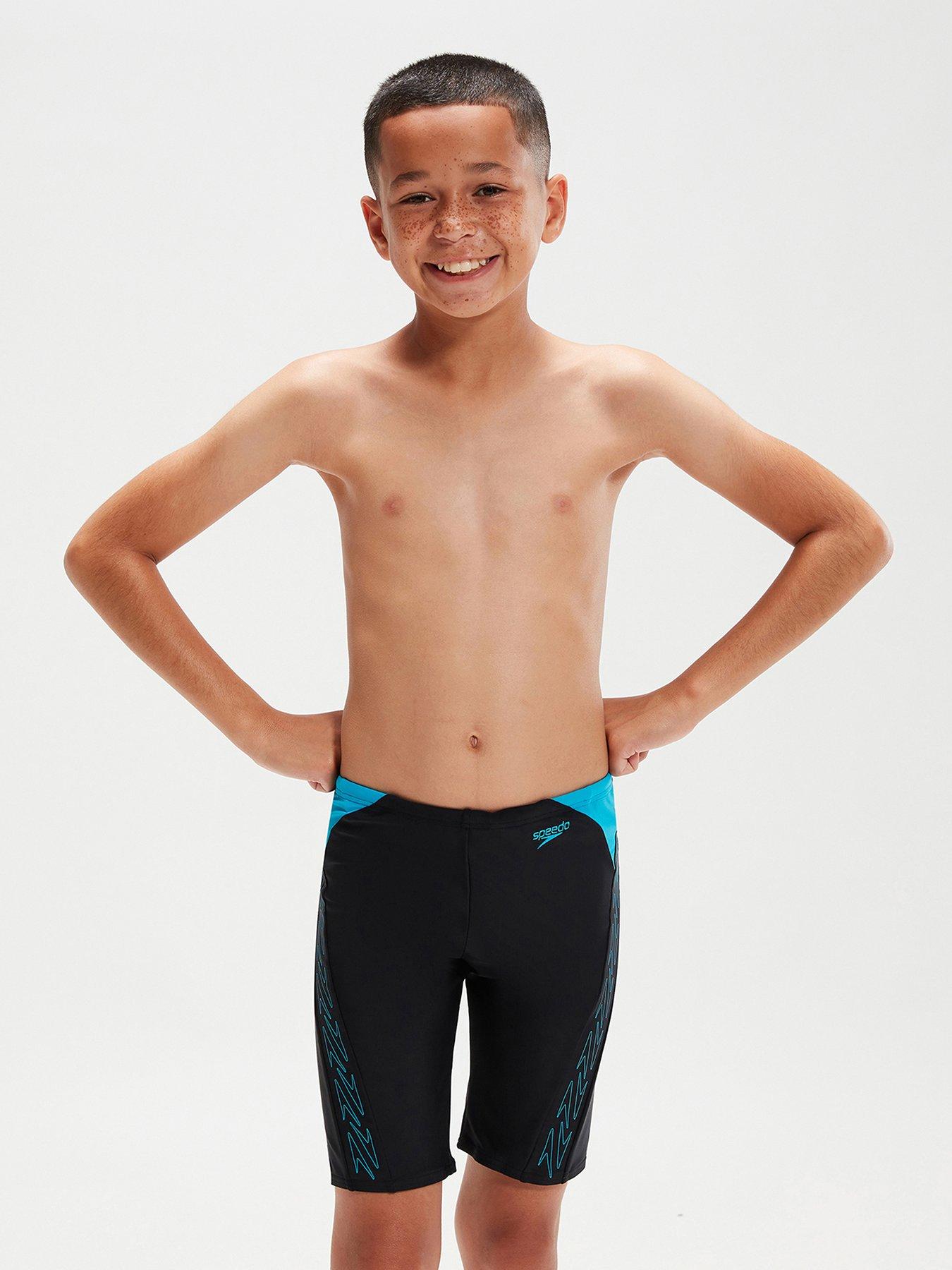 speedo-junior-boys-hyperboom-splice-jammer-black