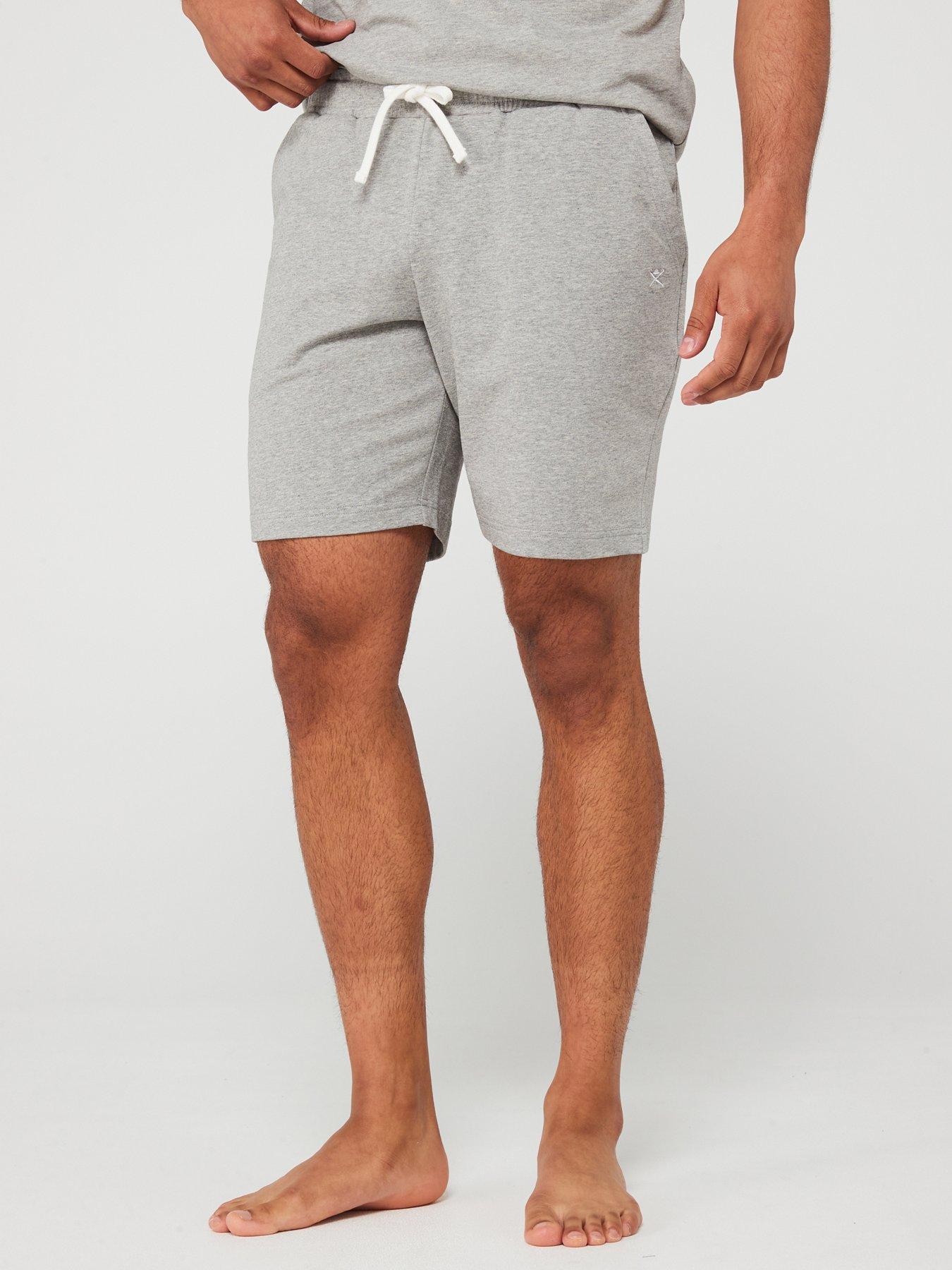 Hackett Classic Loungewear Shorts, Grey, Size M, Men