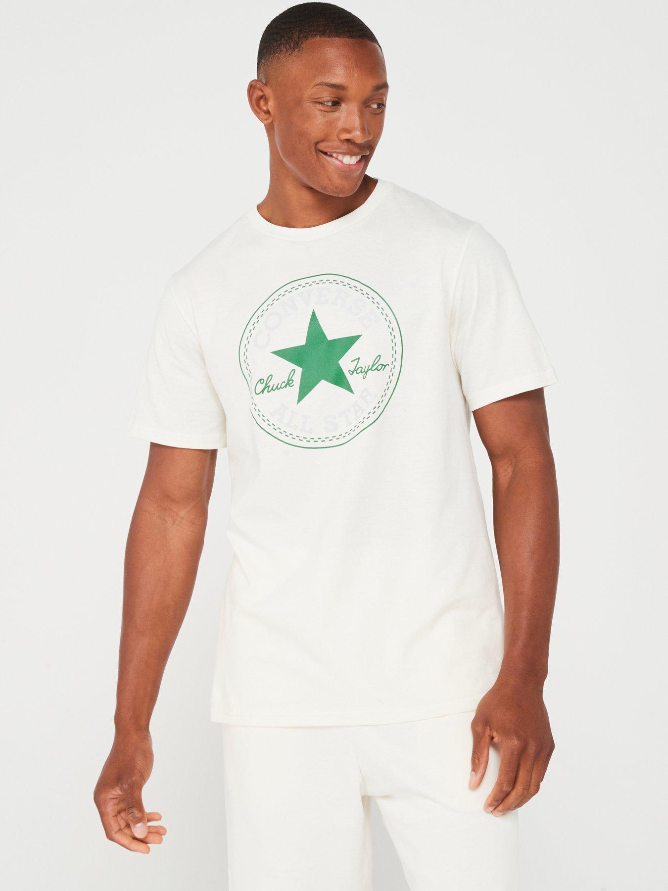 Mens All Star Patch T shirt Off White