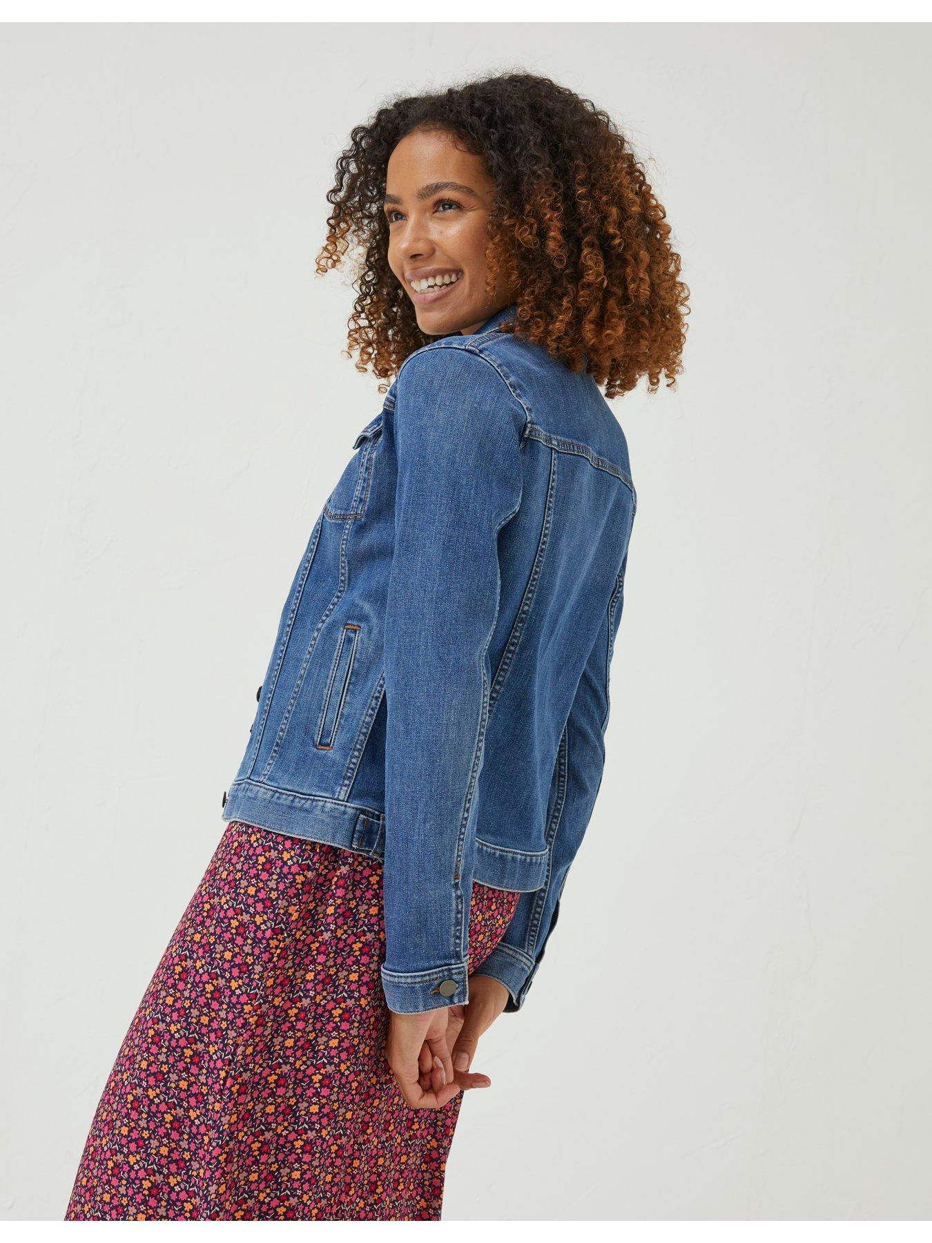 FatFace Tasha Denim Jacket Blue Very