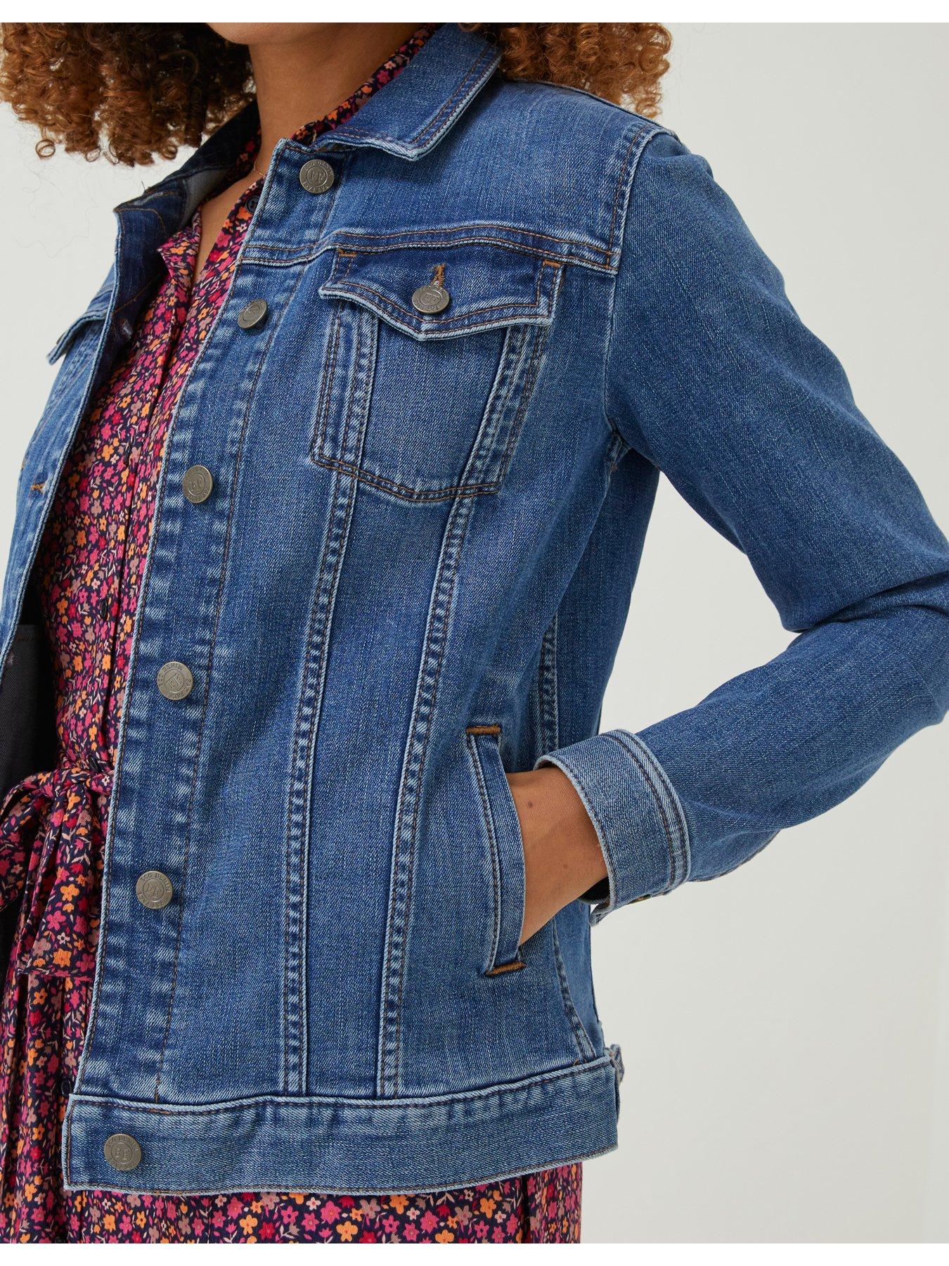 FatFace Tasha Denim Jacket Blue Very