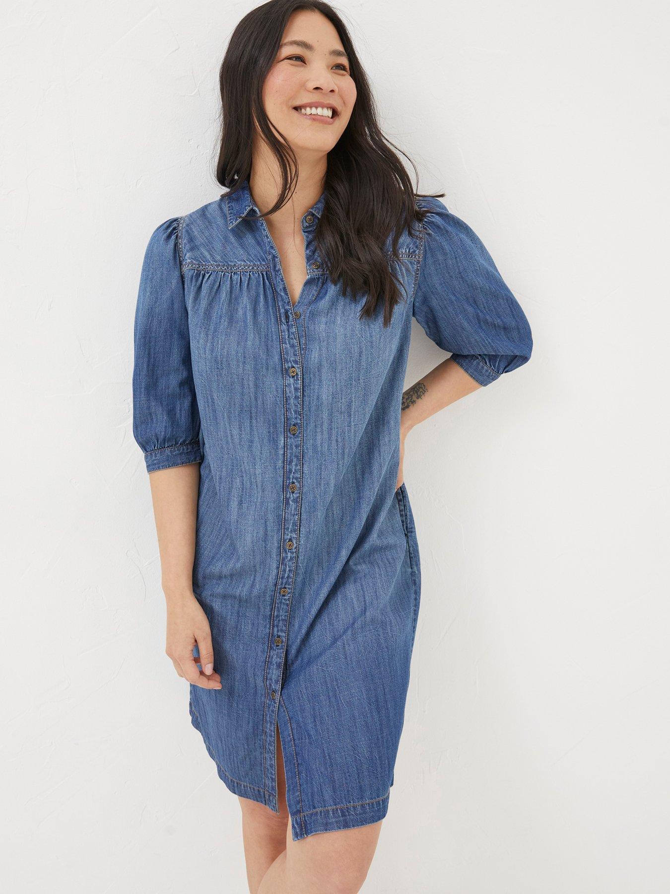 Denim dress deals sale uk