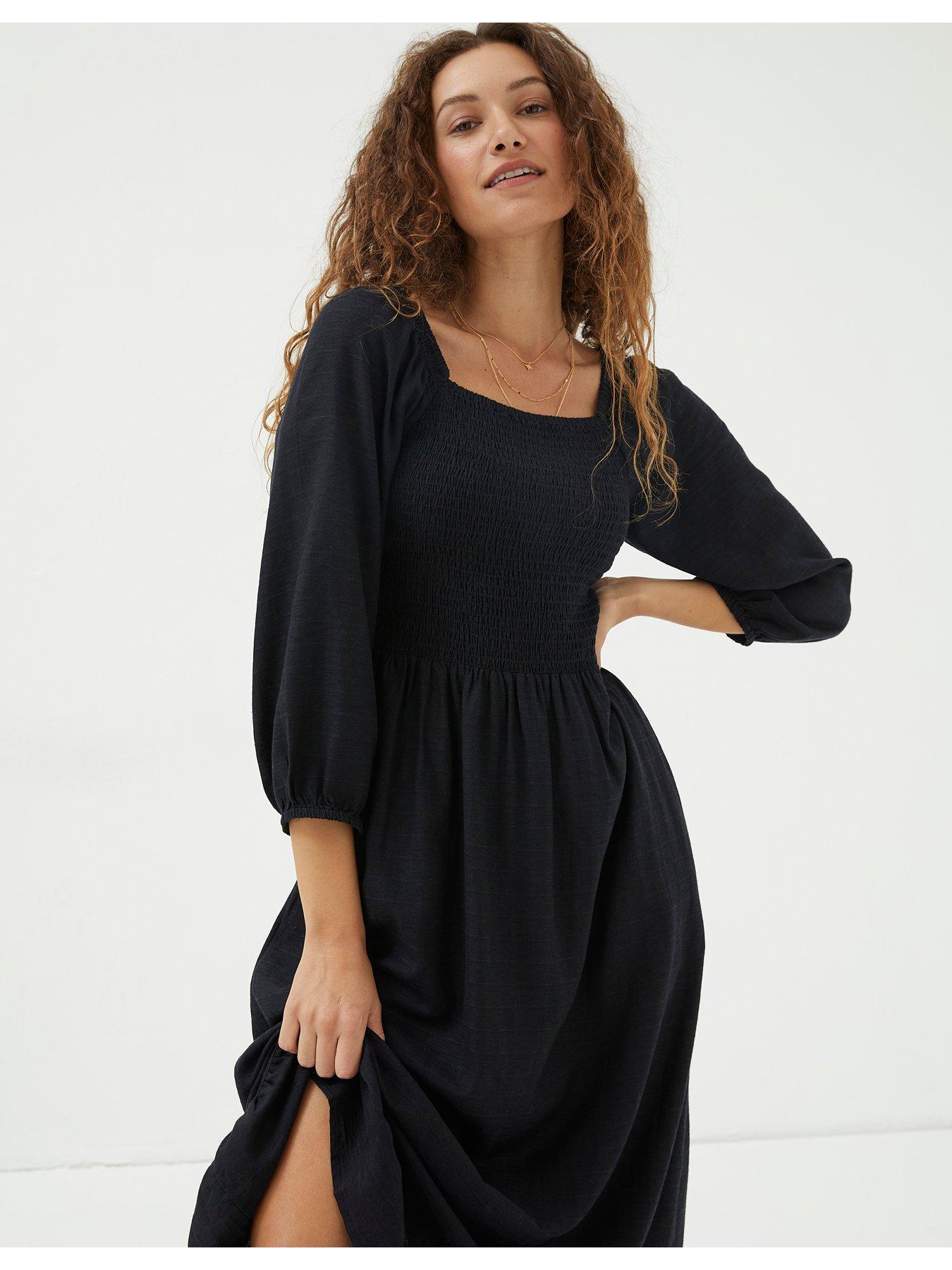 fatface adele dress black