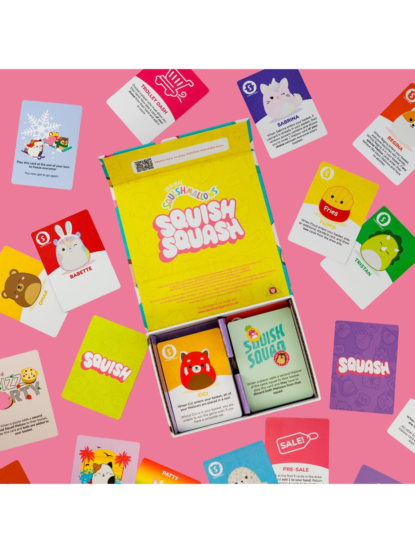 Squishmallows Squish Squash Card Game | Very.co.uk