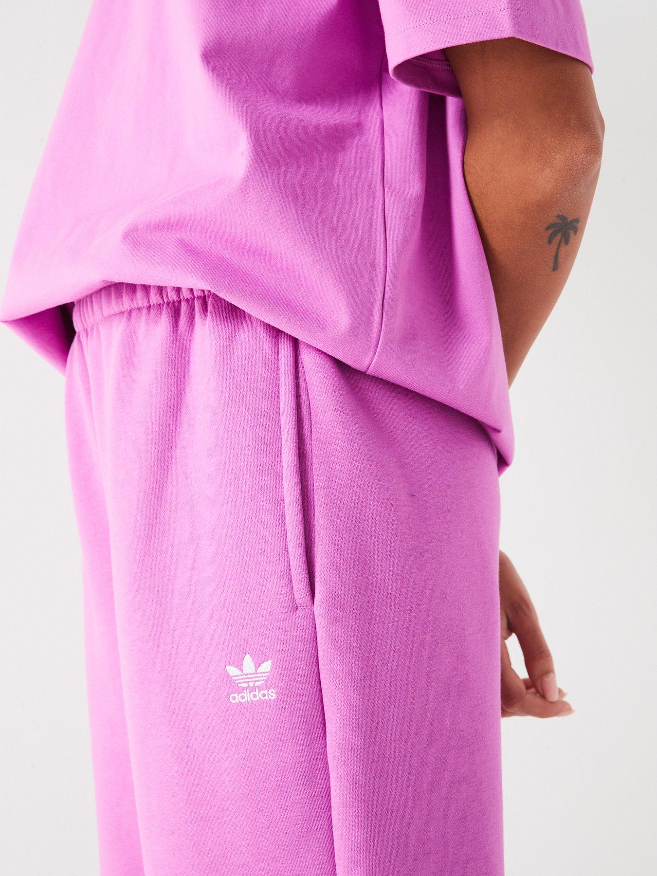 Image 4 of 6 of adidas Originals Womens Trefoil Joggers - Pink