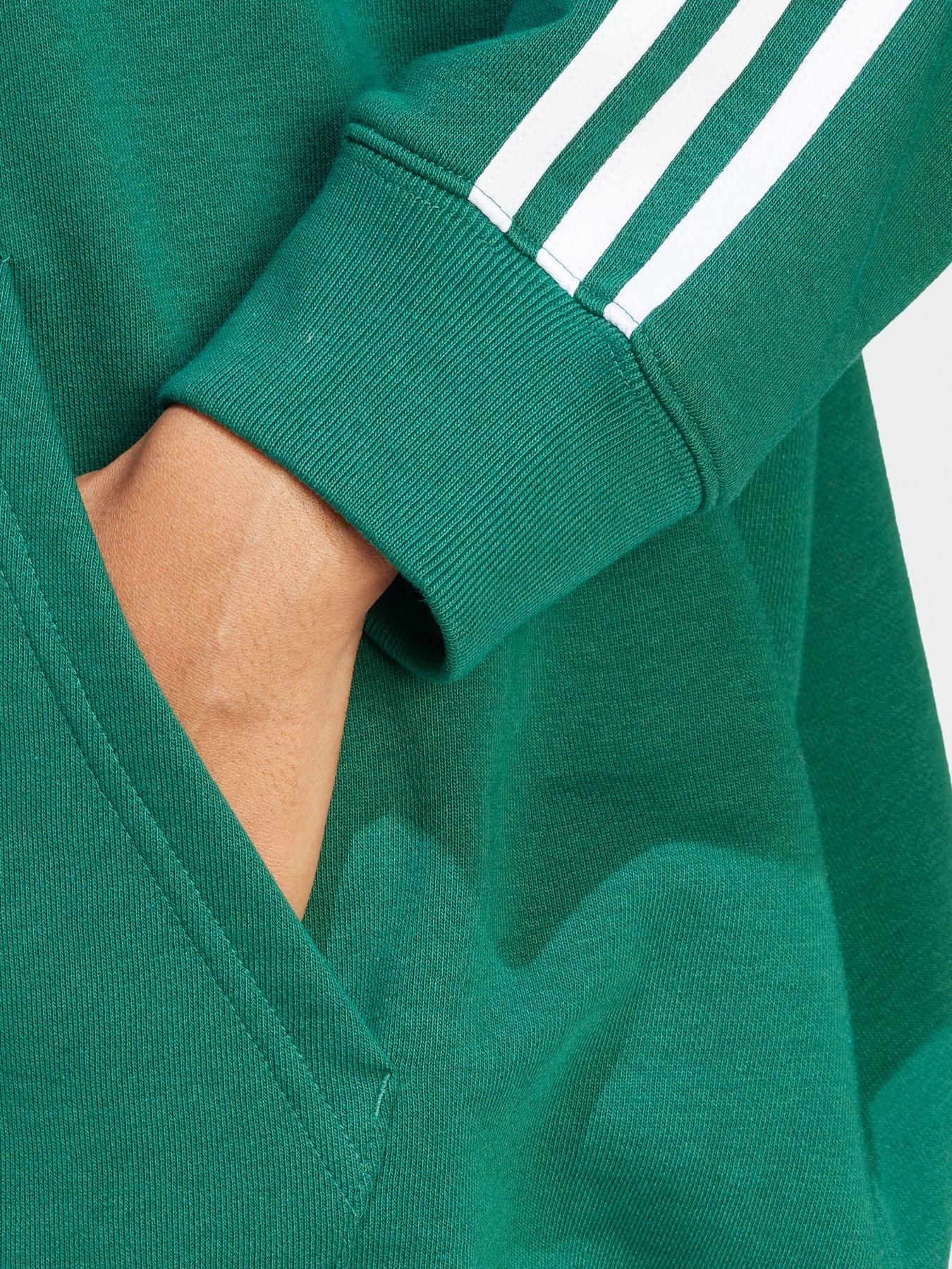 Olive green adidas hoodie womens on sale