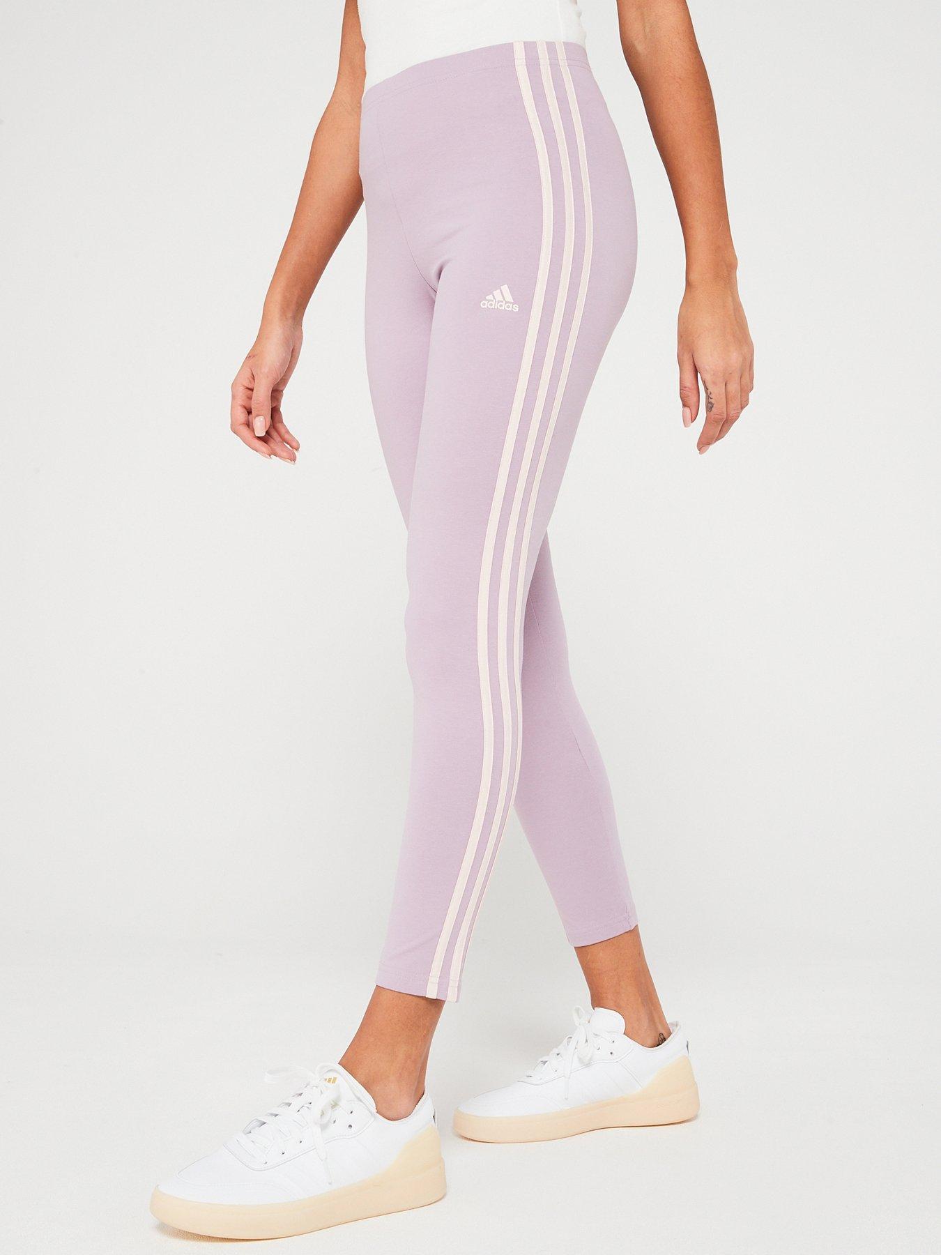 Pink and outlet grey adidas leggings