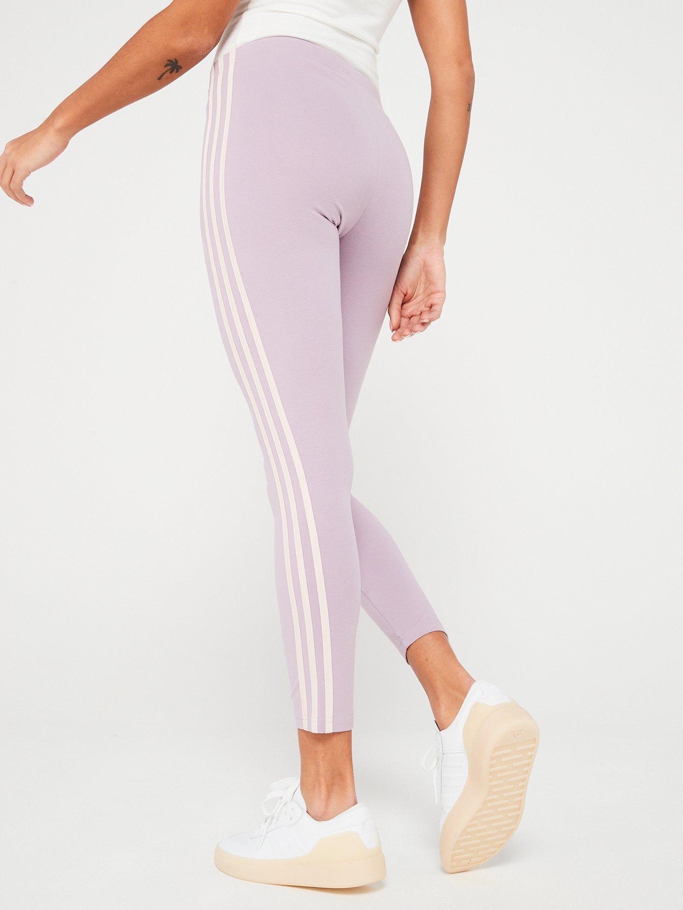 Lilac adidas leggings sale