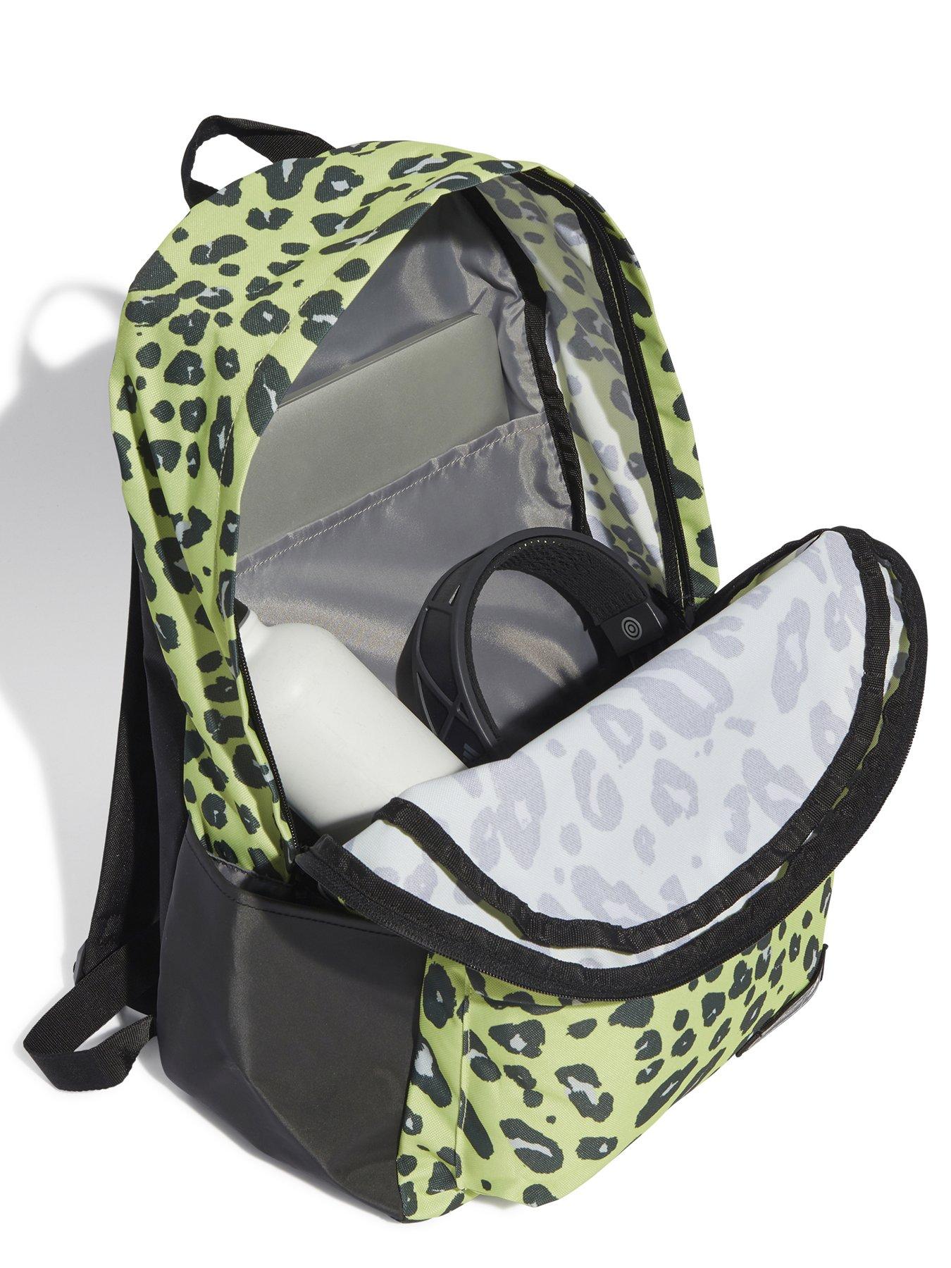 Lime green adidas backpack hotsell