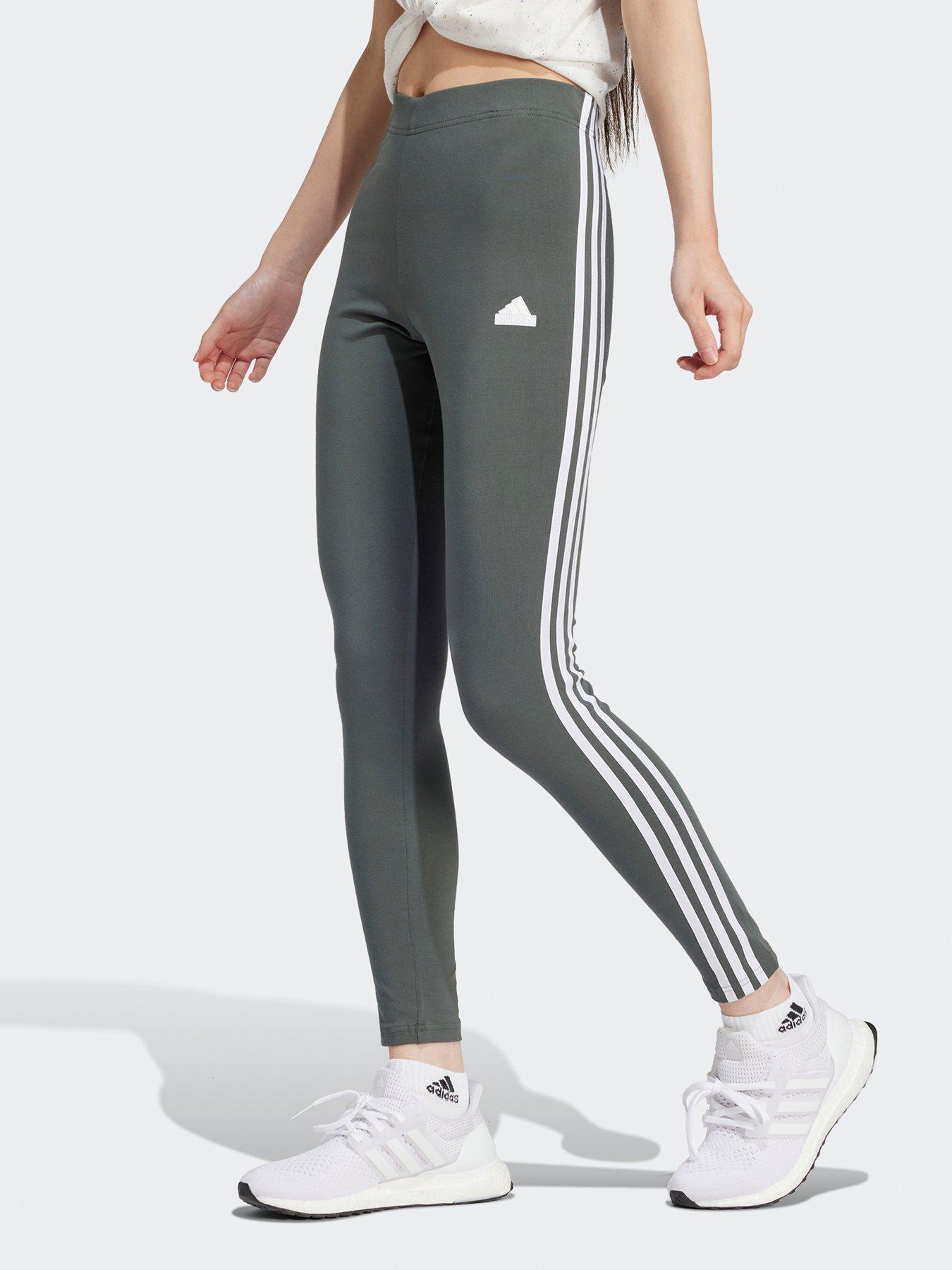 Buy adidas Navy Sportswear 3 Stripes Leggings from the Next UK