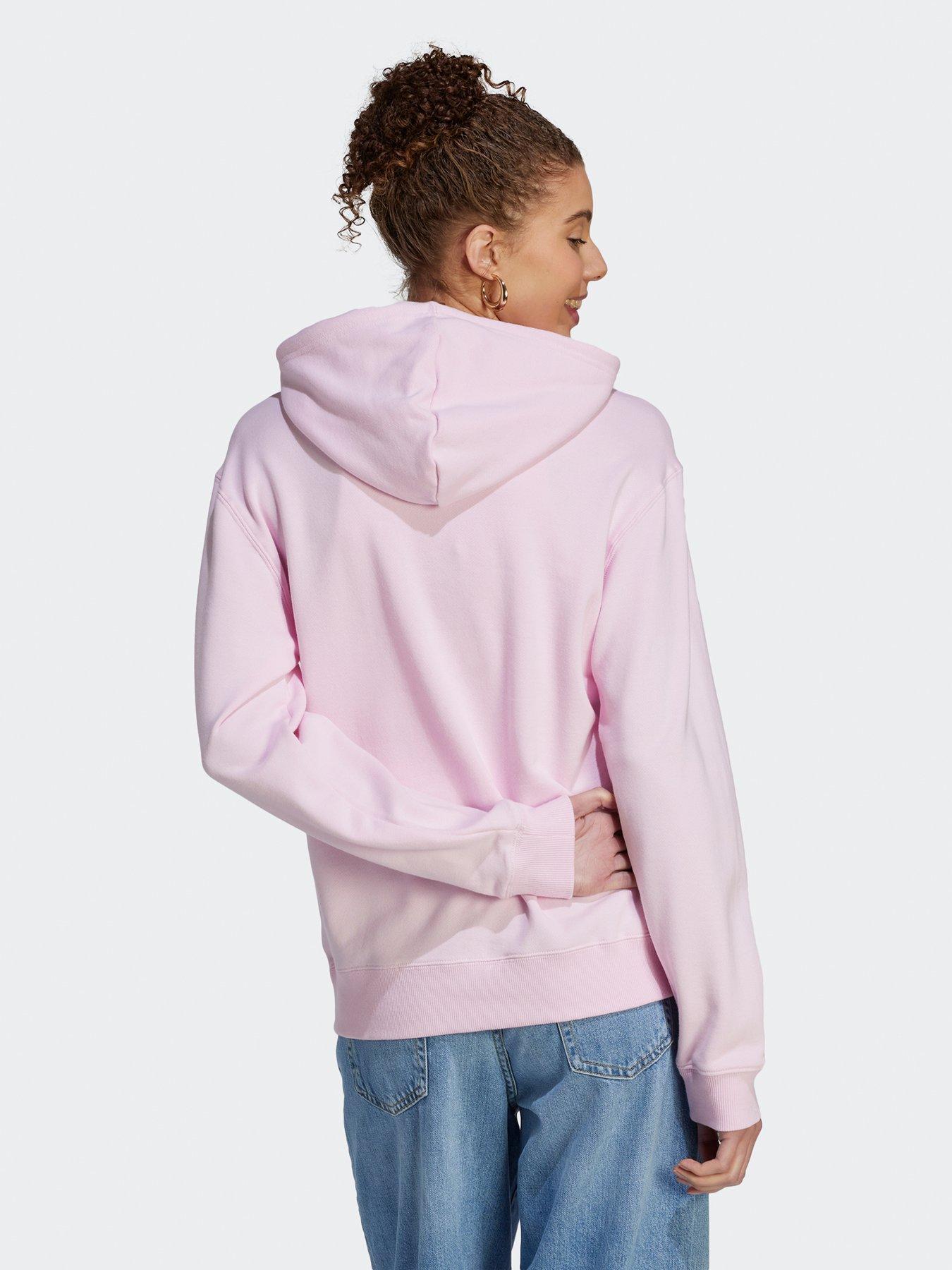 Womens Linear Hoodie Pink